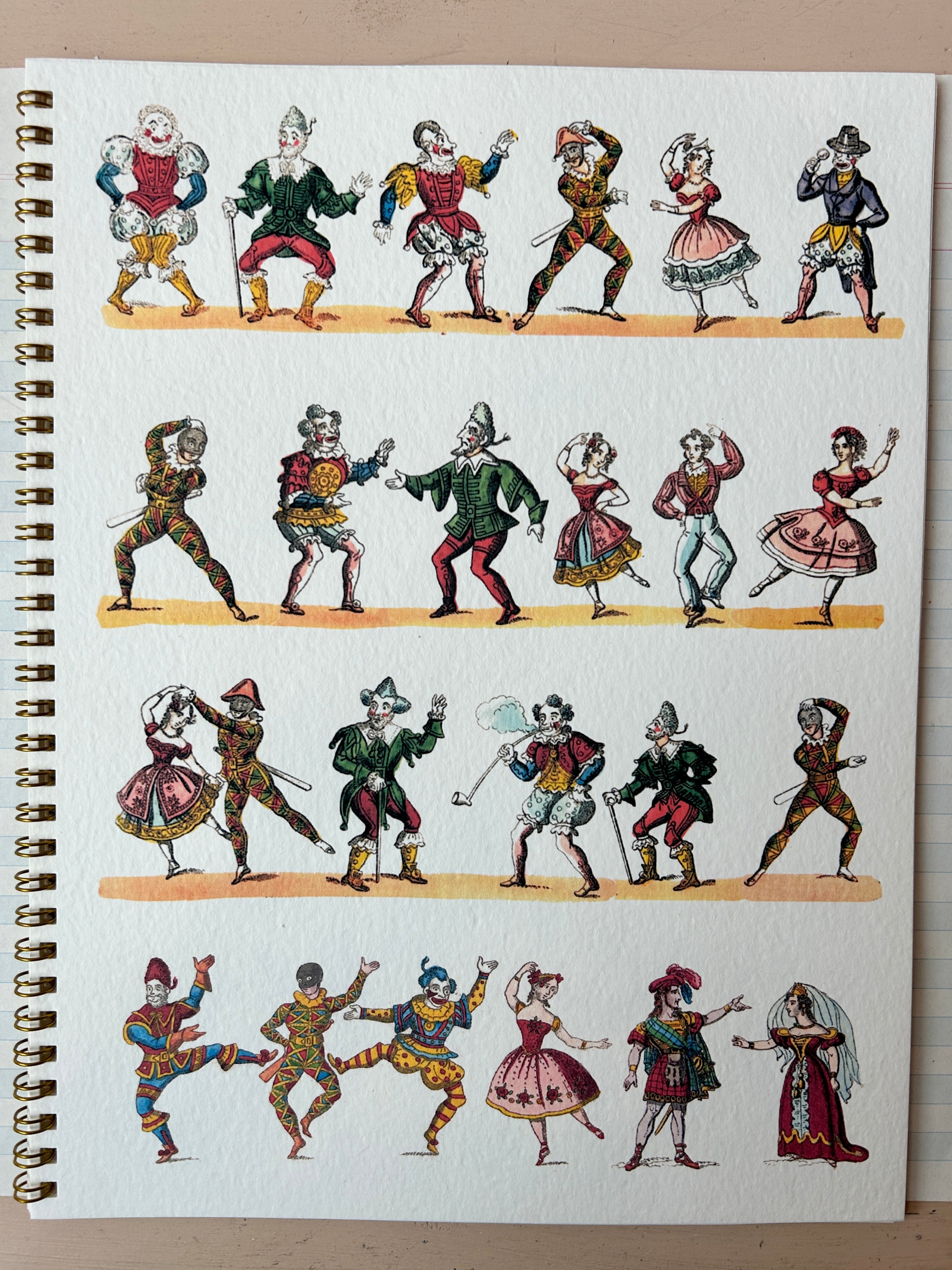 Collection of Clowns Notebook