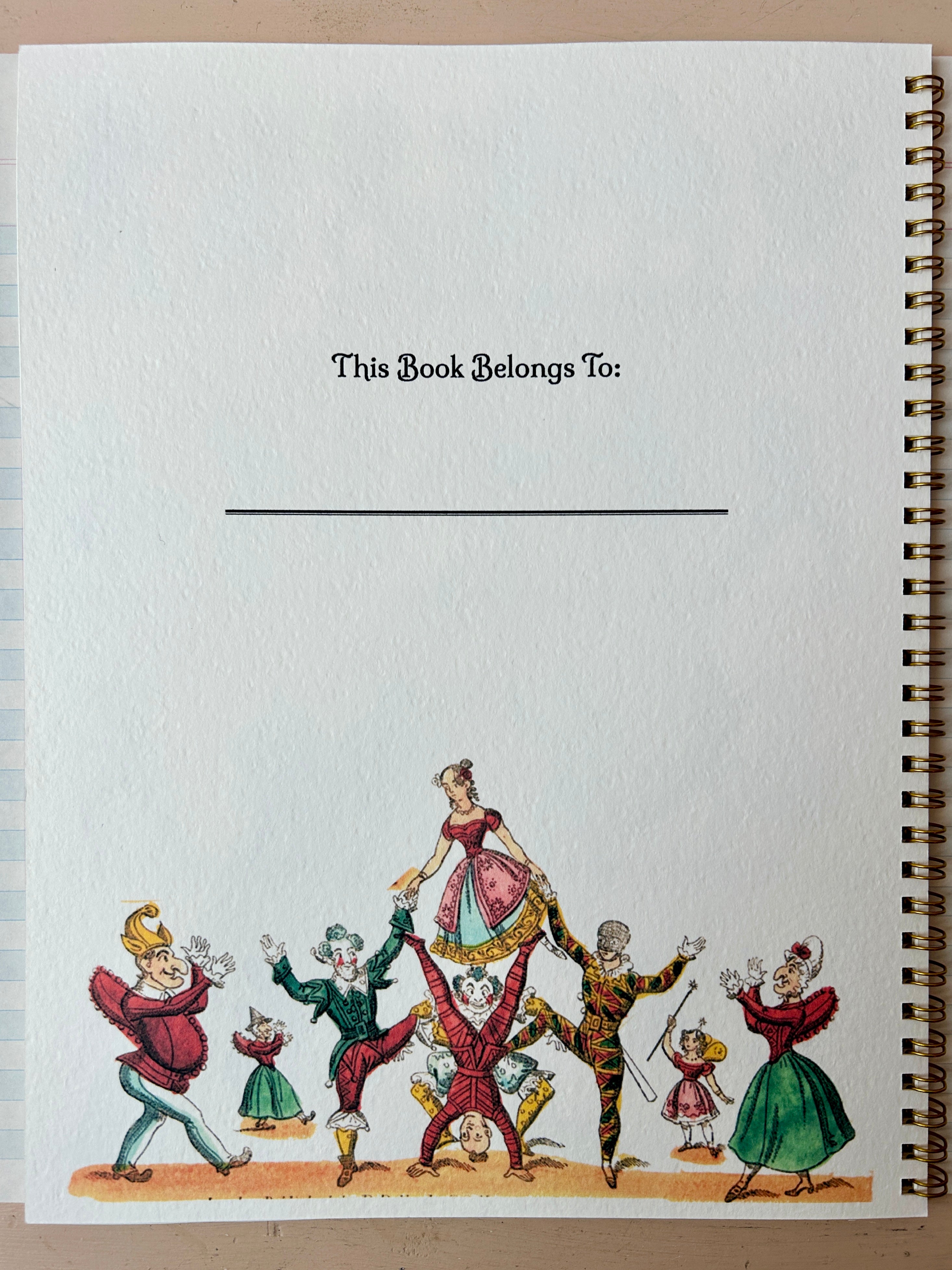 Collection of Clowns Notebook