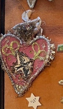 Handmade Reliquary Wall Hanging Work of Art