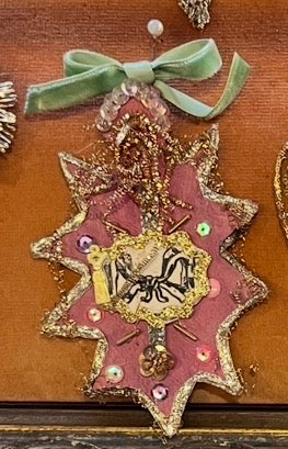 Handmade Reliquary Wall Hanging Work of Art