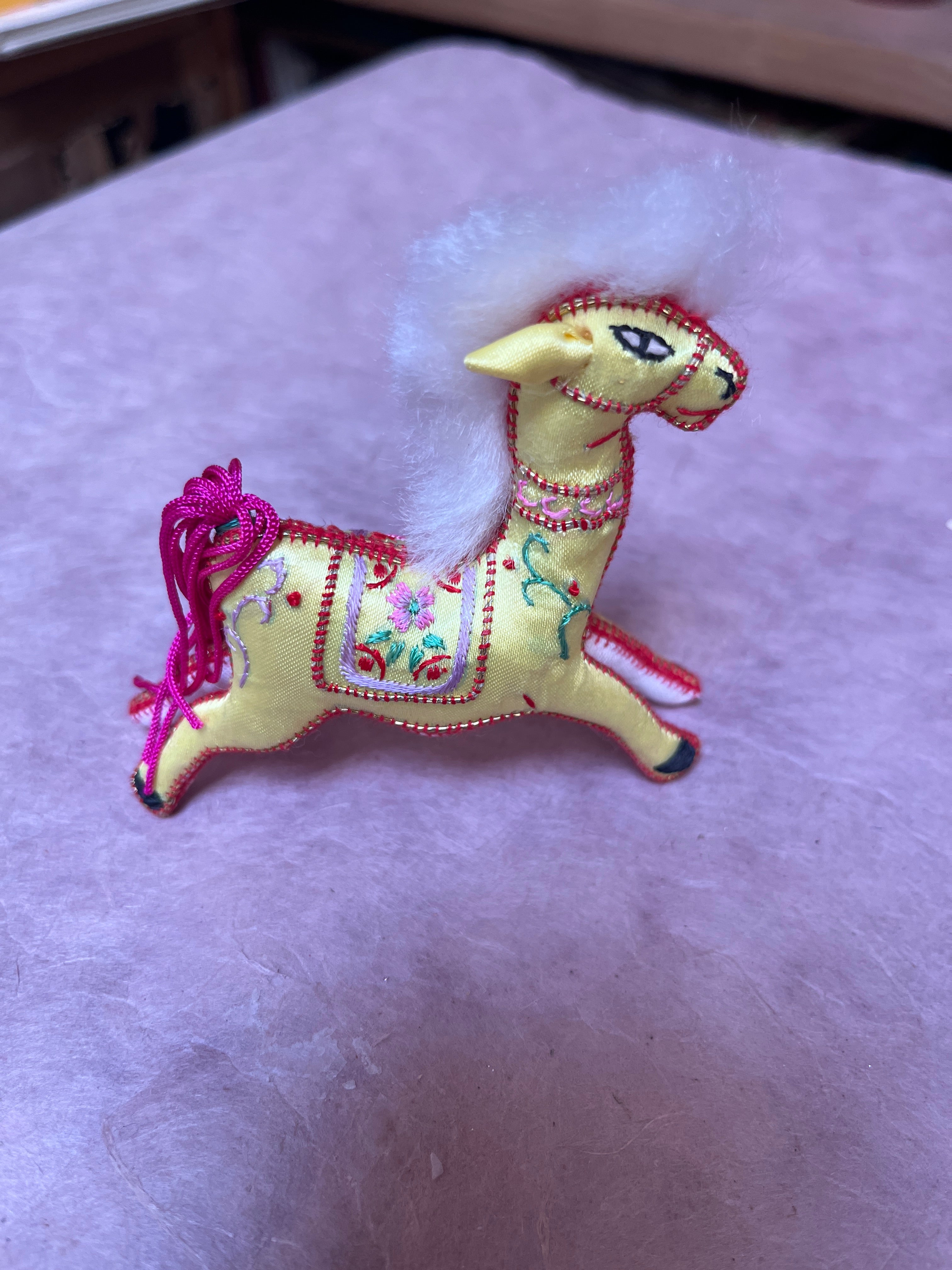 New Old Stock Satin Show Ponies
