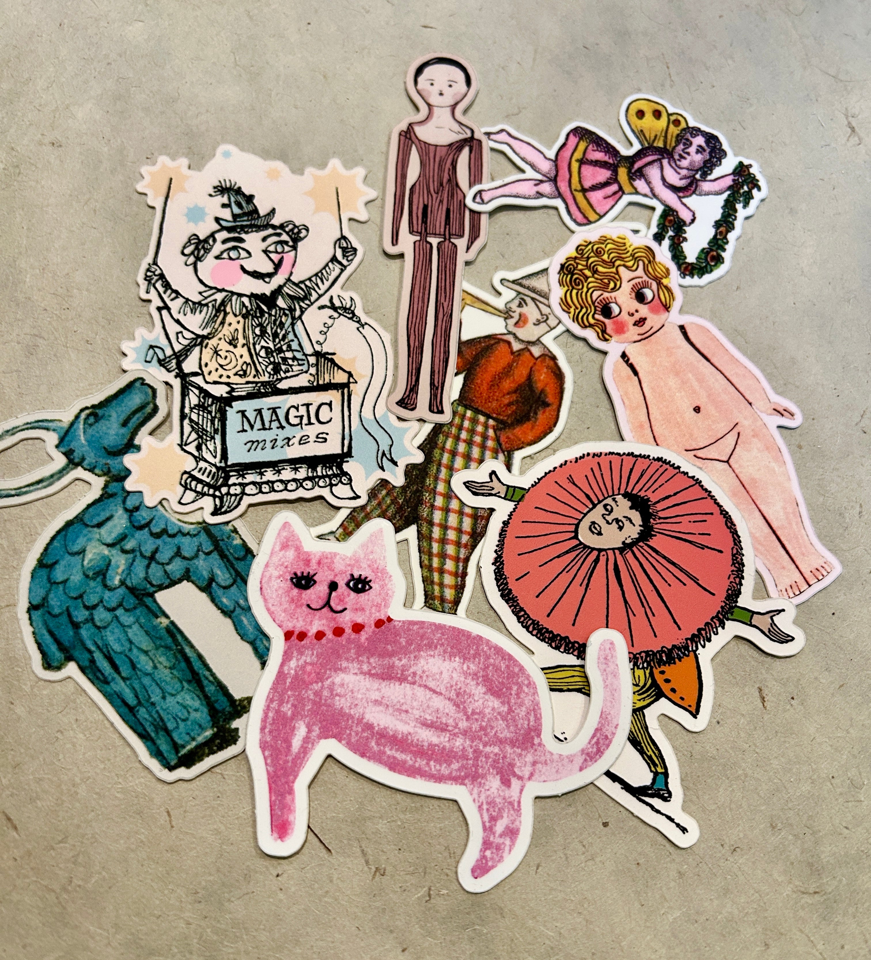 Parcel Stickers Assorted Set