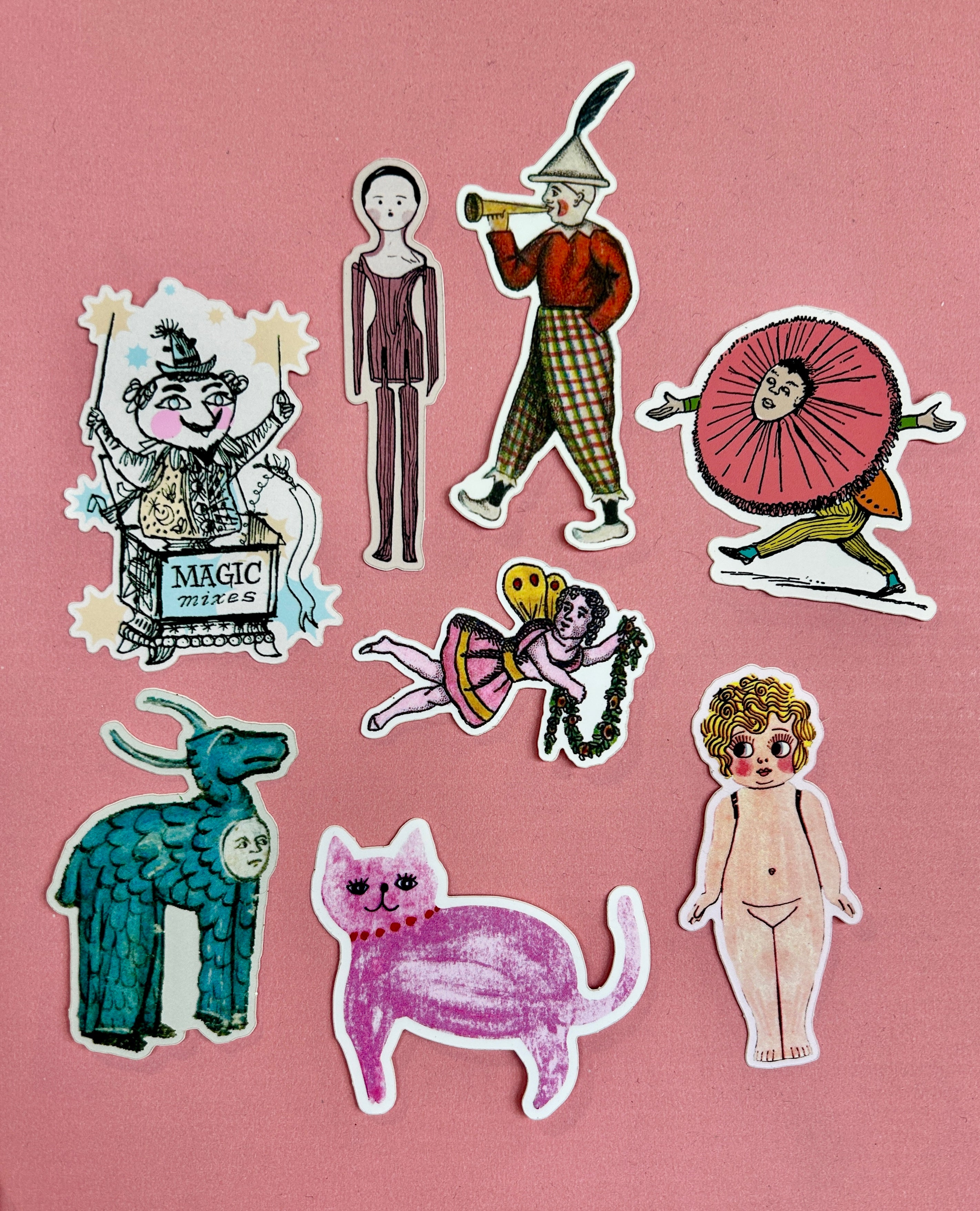 Parcel Stickers Assorted Set