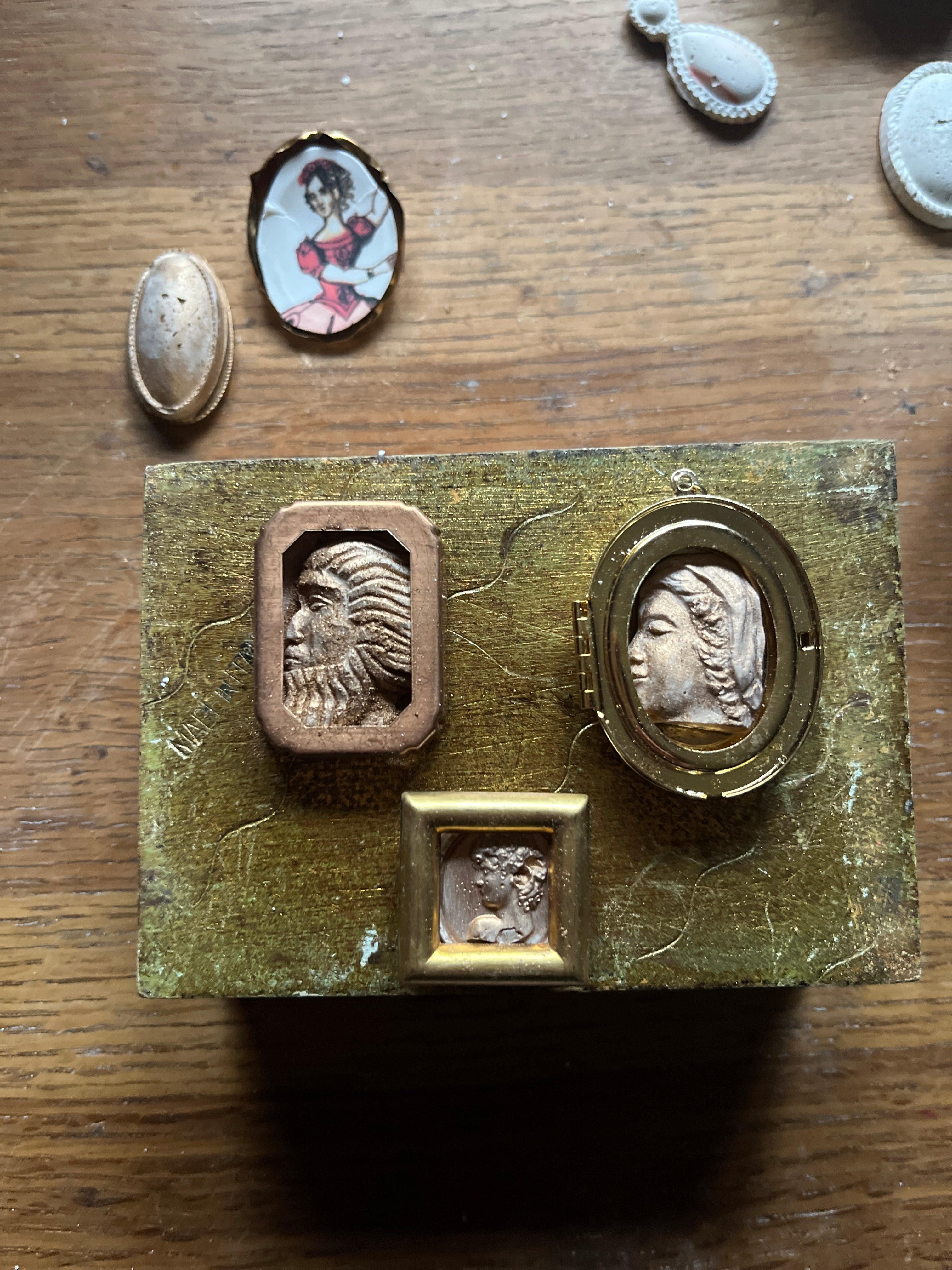 Rectangular Copper Open Face Frame (Copy)