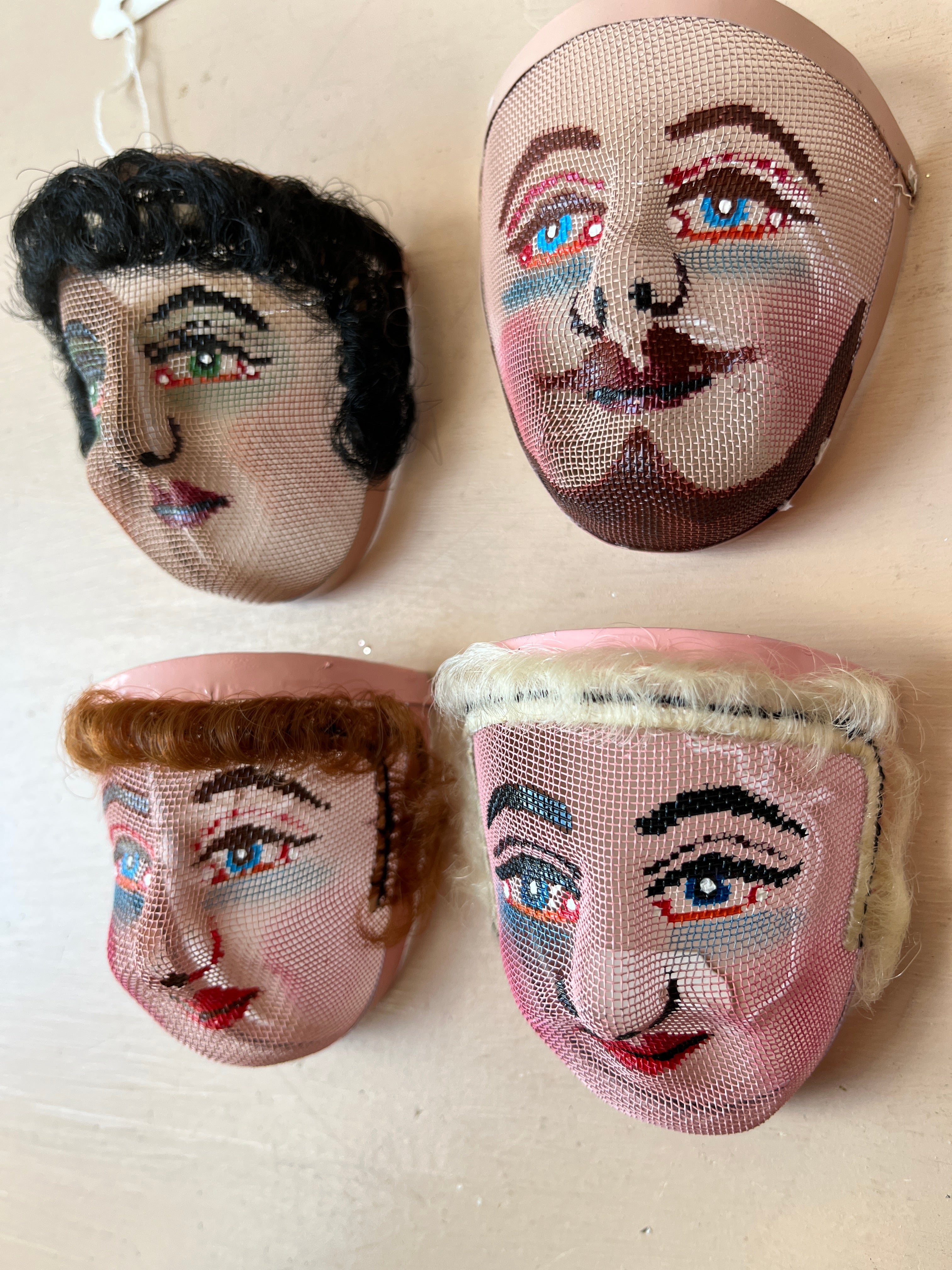 Peruvian Mini Masks for Marin M