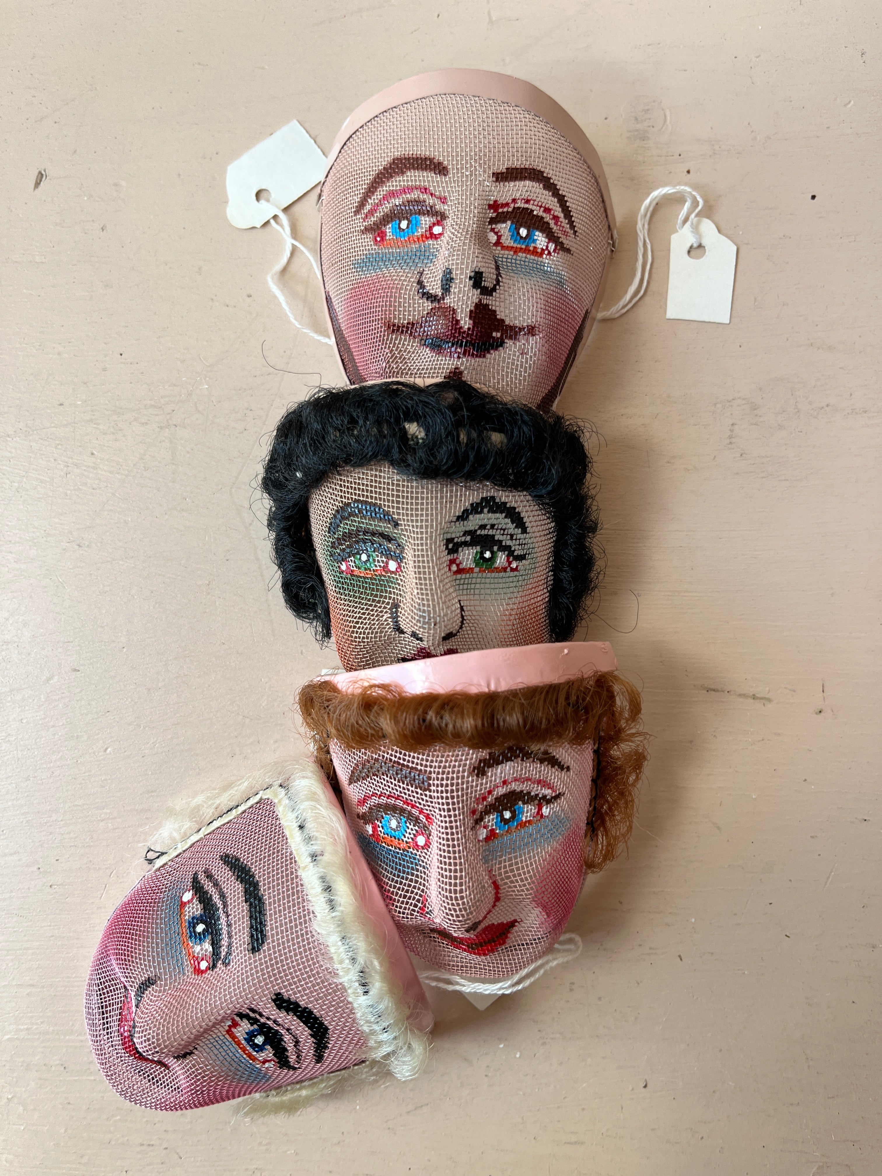 Peruvian Mini Masks Exclusively for Marin Montagut