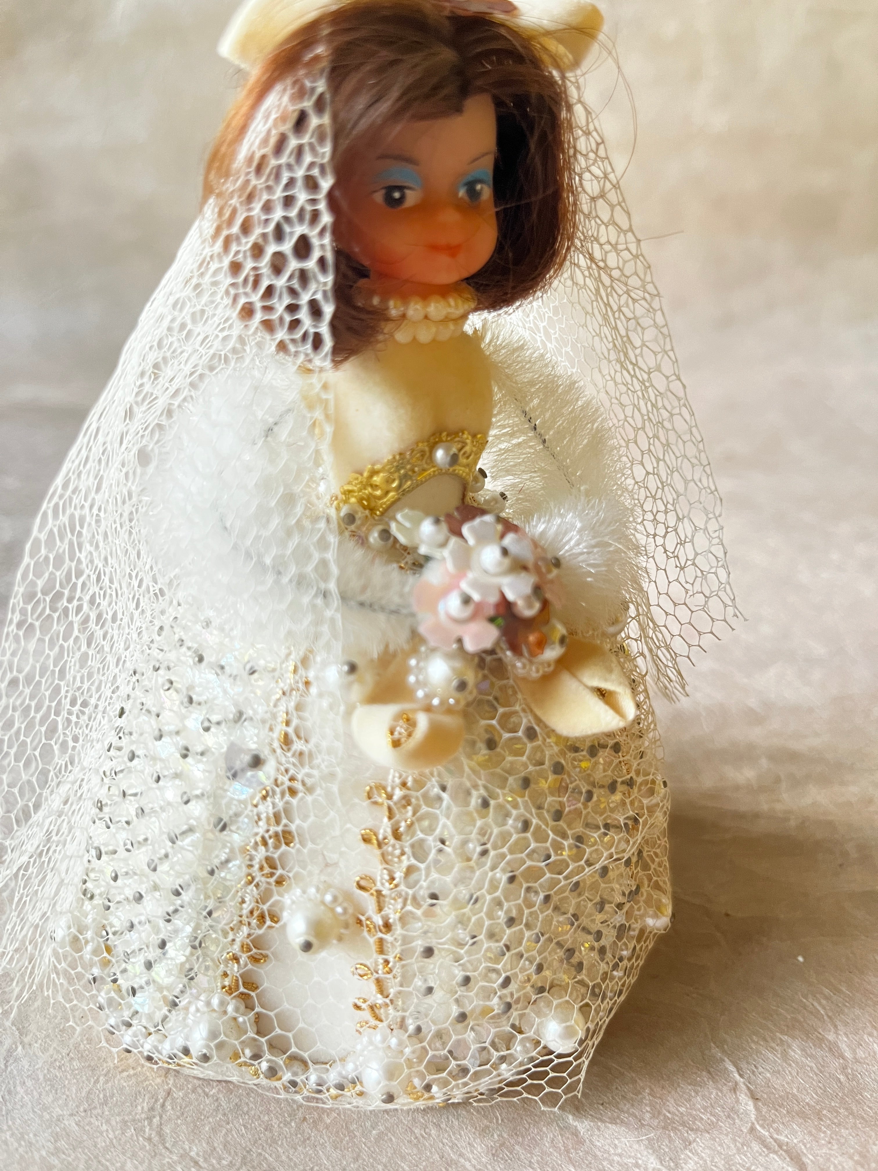 Vintage Beaded Pin Dolls