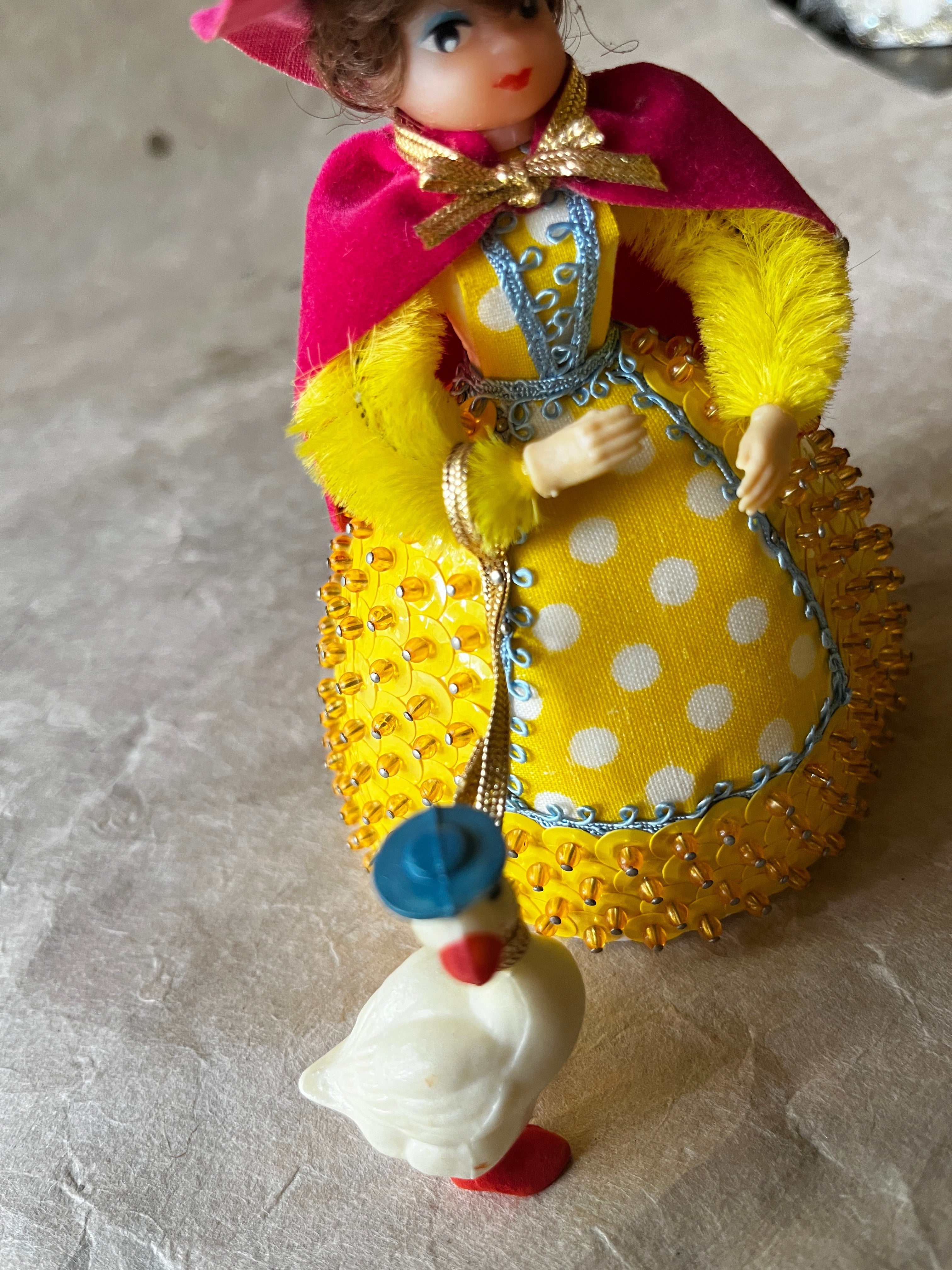 Vintage Beaded Pin Dolls