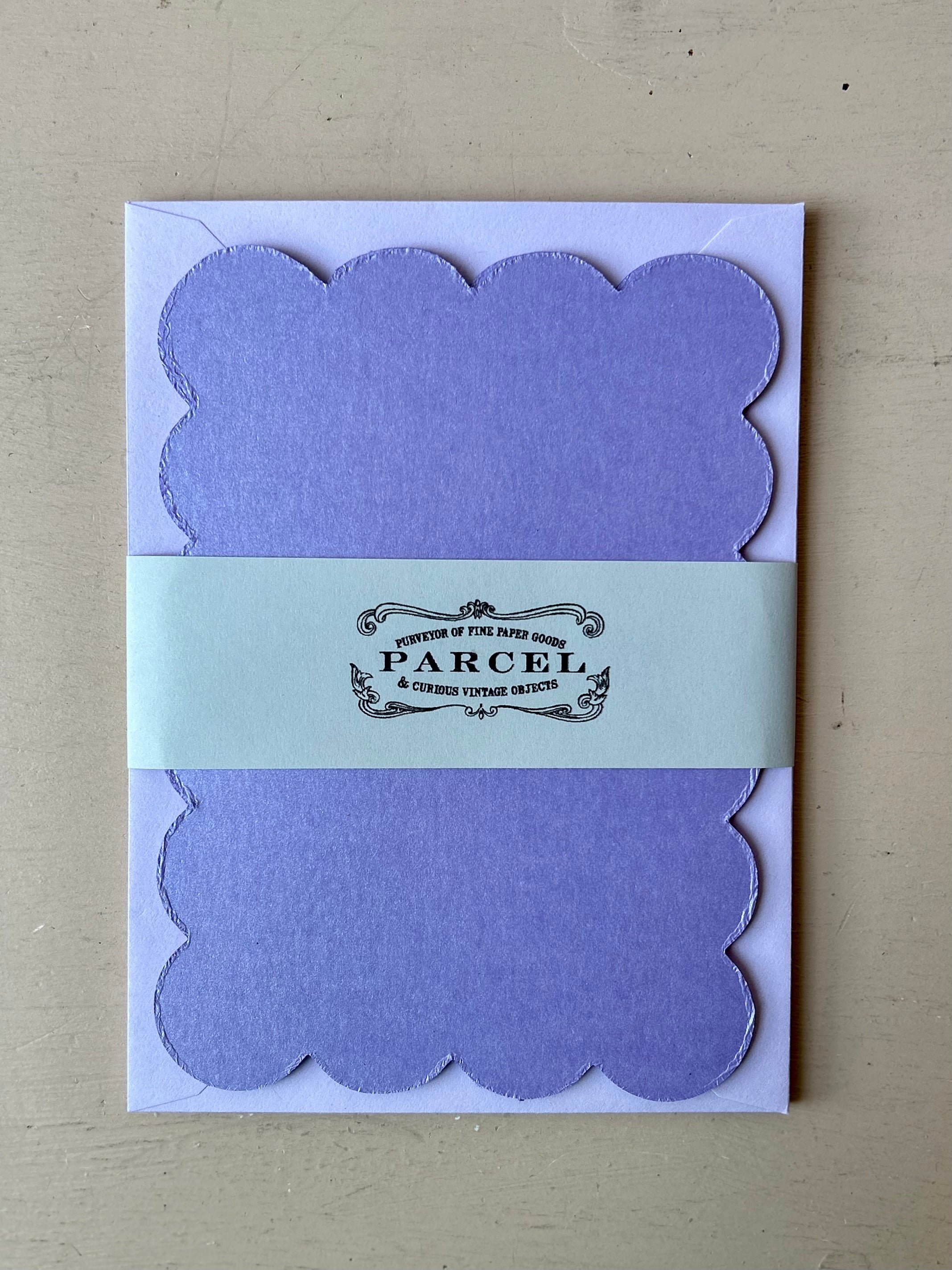 Chunky Scalloped Notecard Set