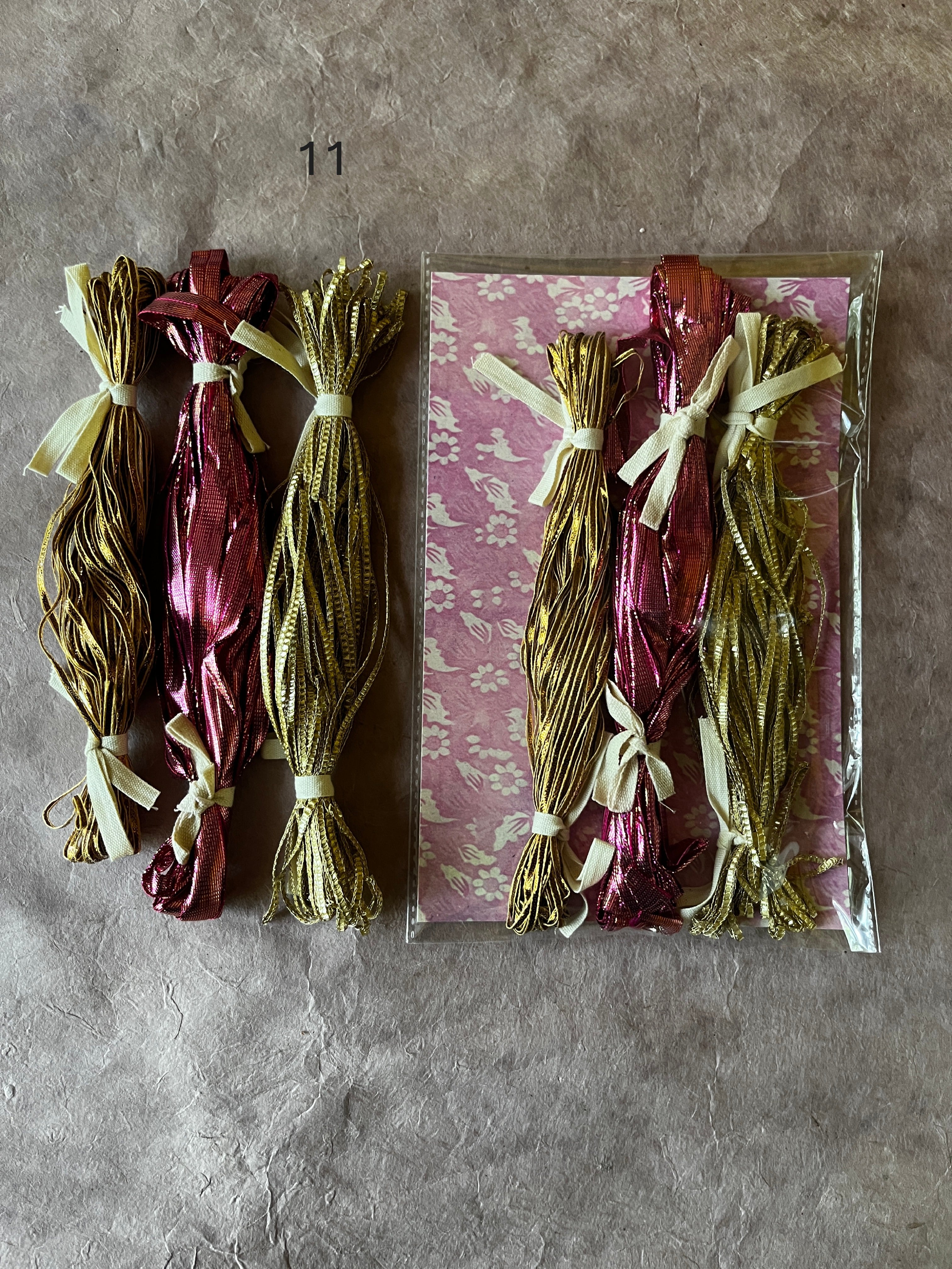 Vintage Ribbon and Twine Bundles