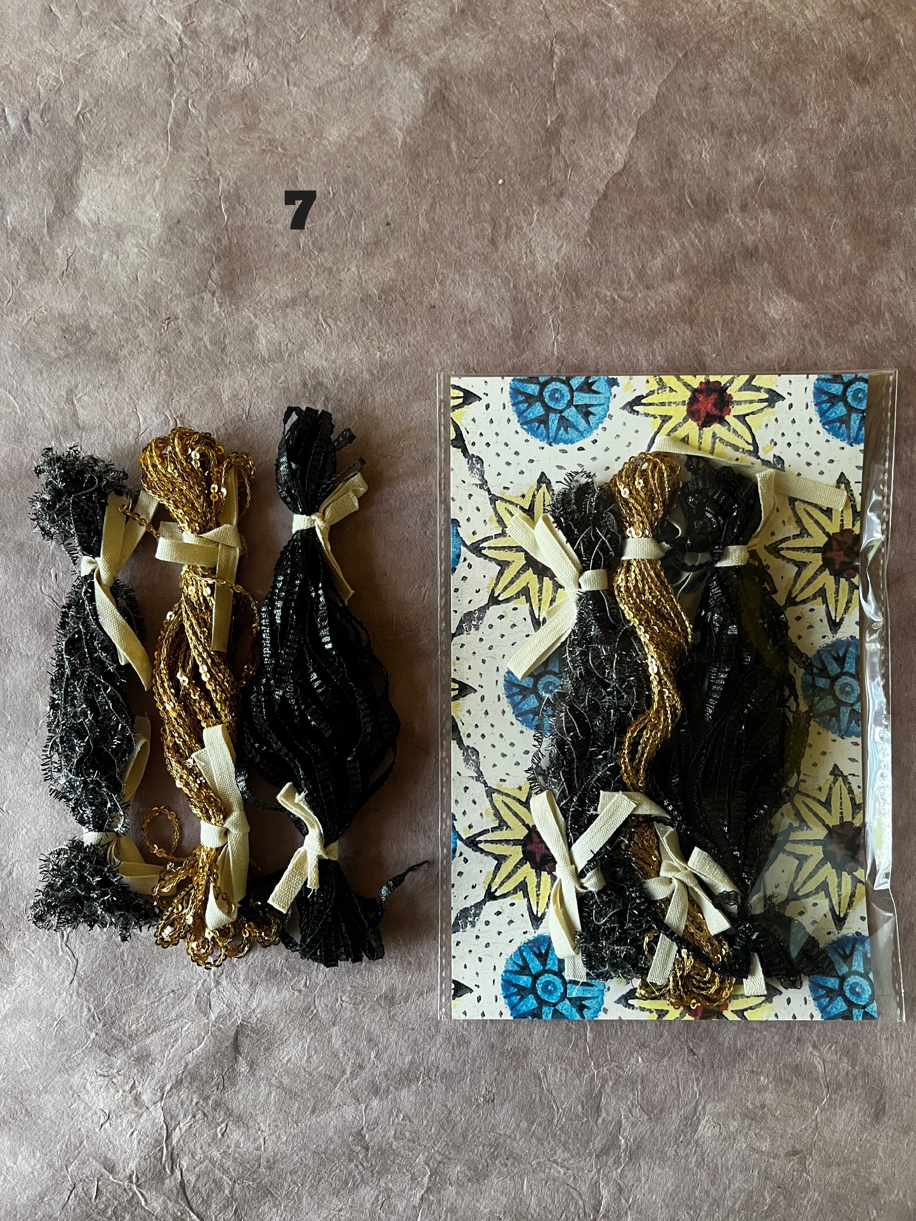 Vintage Ribbon and Twine Bundles