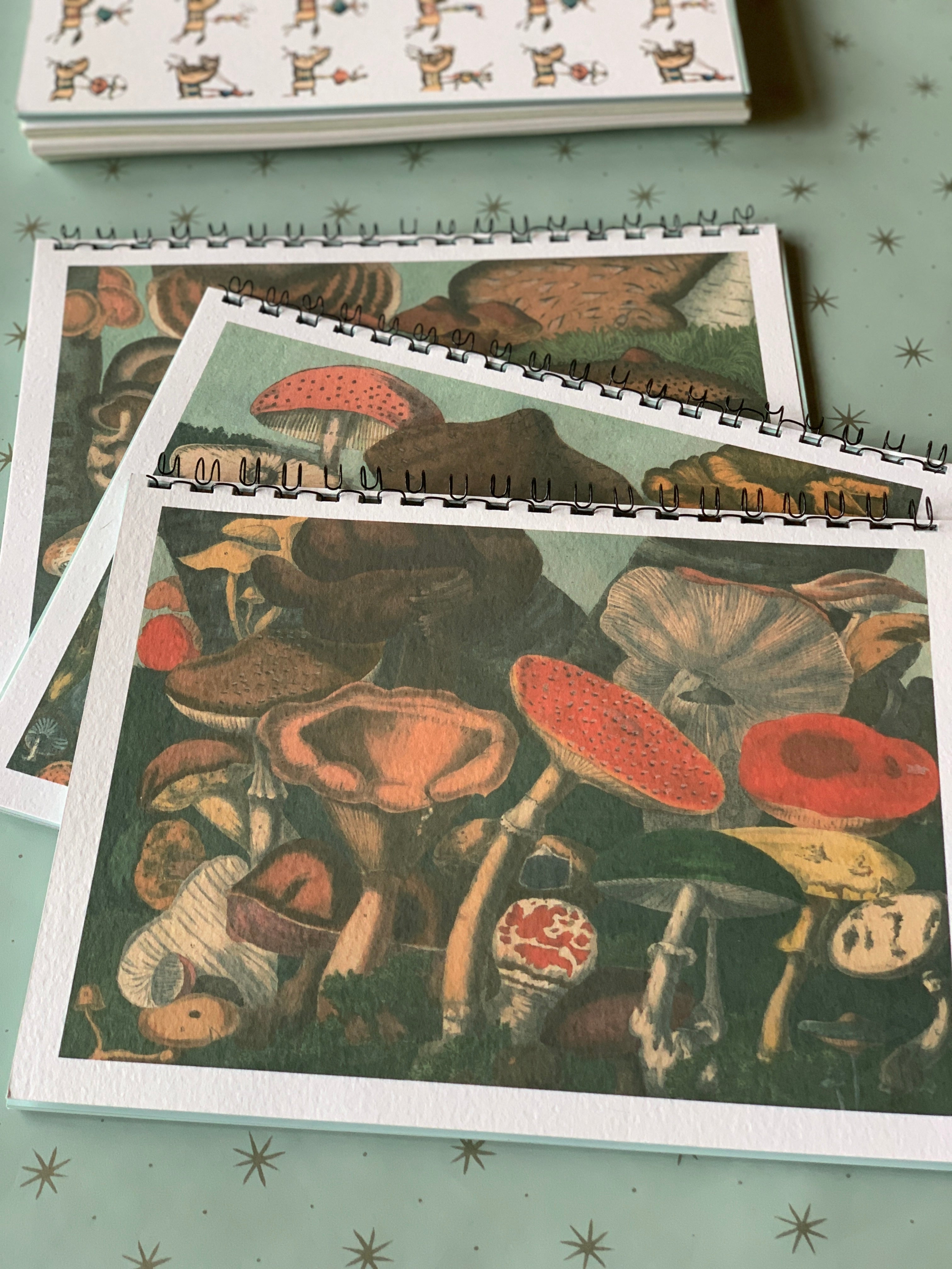 ‘We are the Champignions’ Mushroom Foraging Notebook