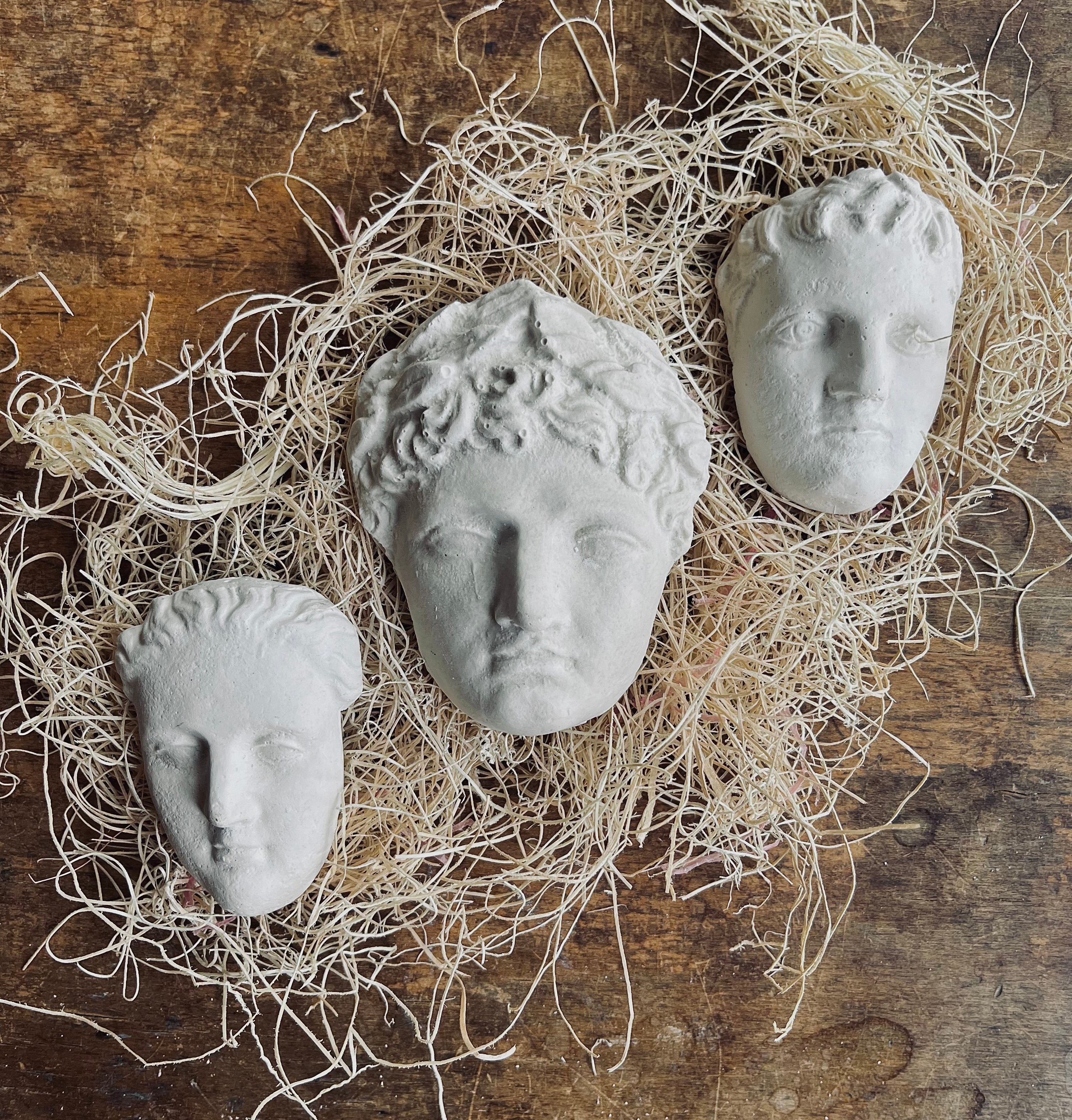 Fragment Faces Plaster Tokens