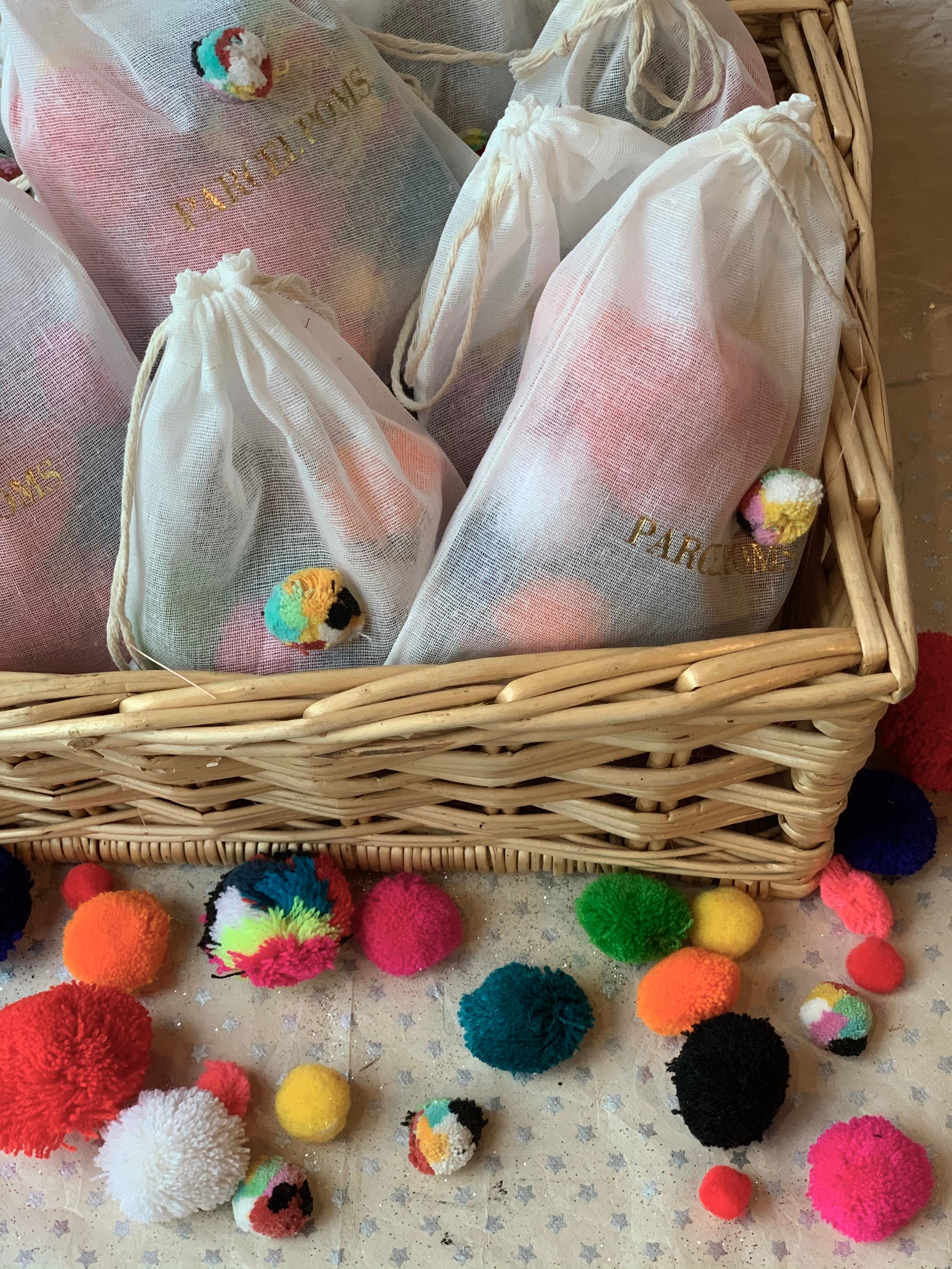 Parcel Pom Poms