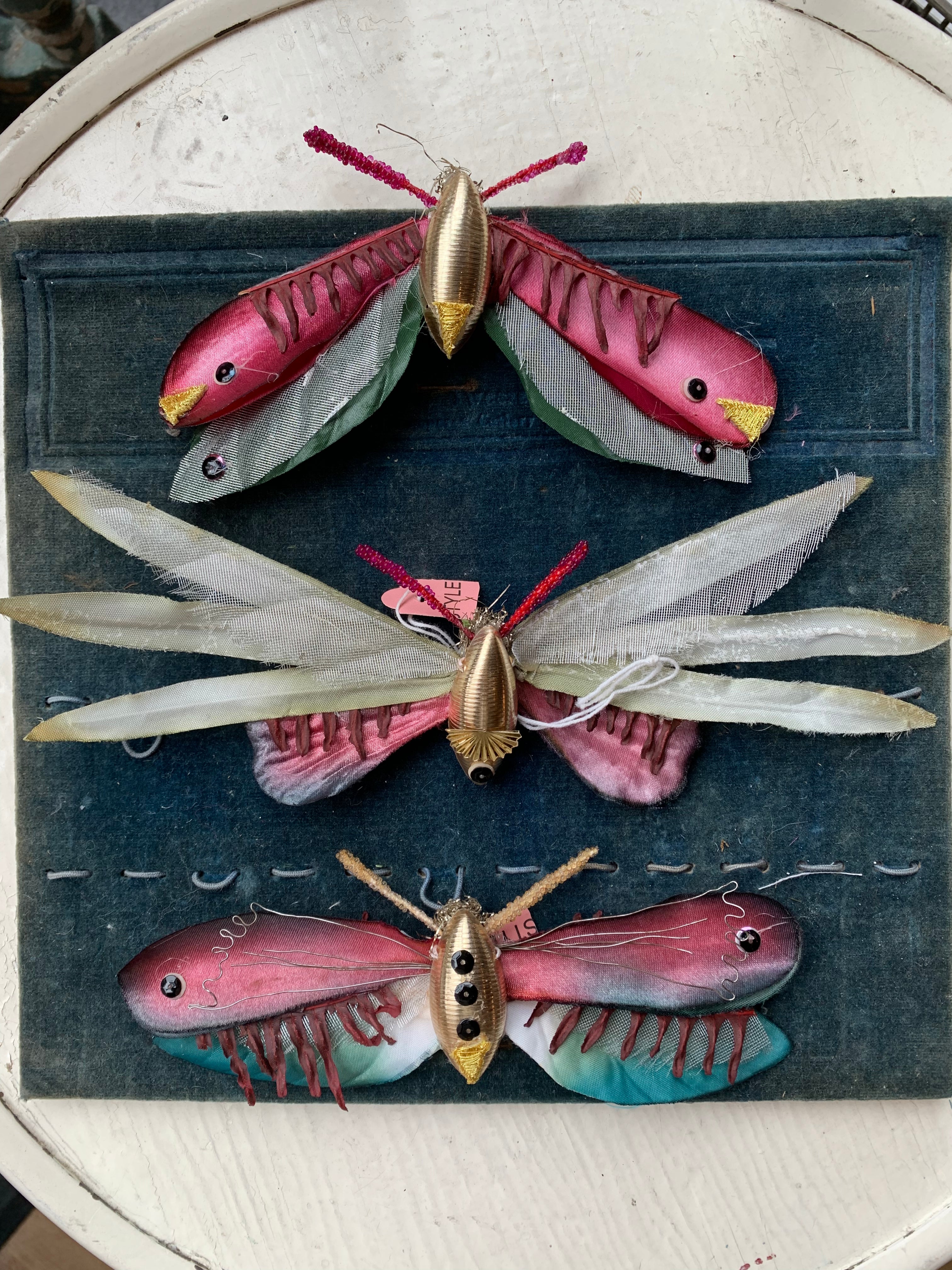 Parcel Handmade Moth Pins