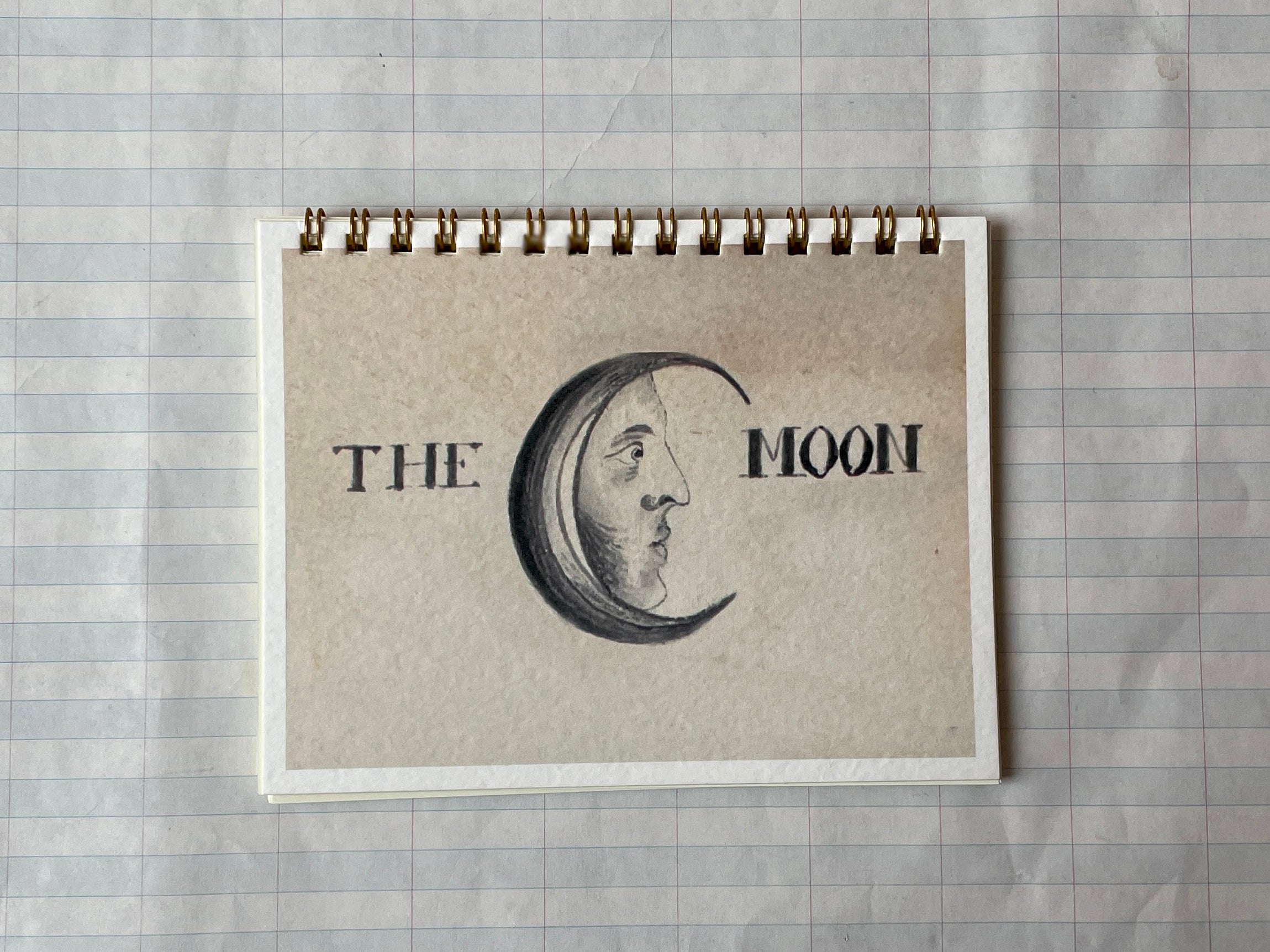 The Moon Miniature Notebook