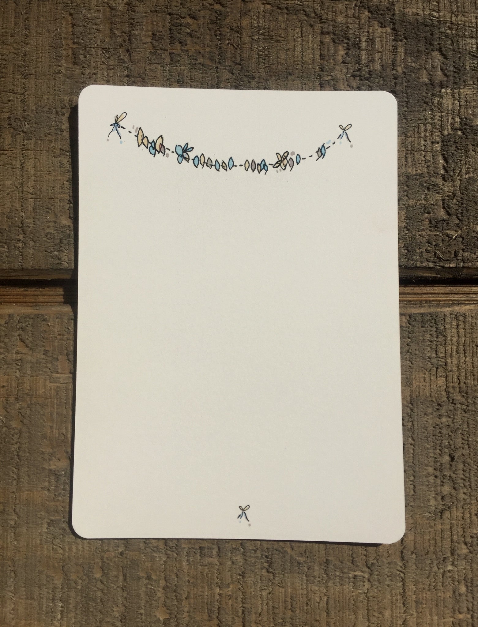 Tiny Teardrop Garland Card - PARCEL