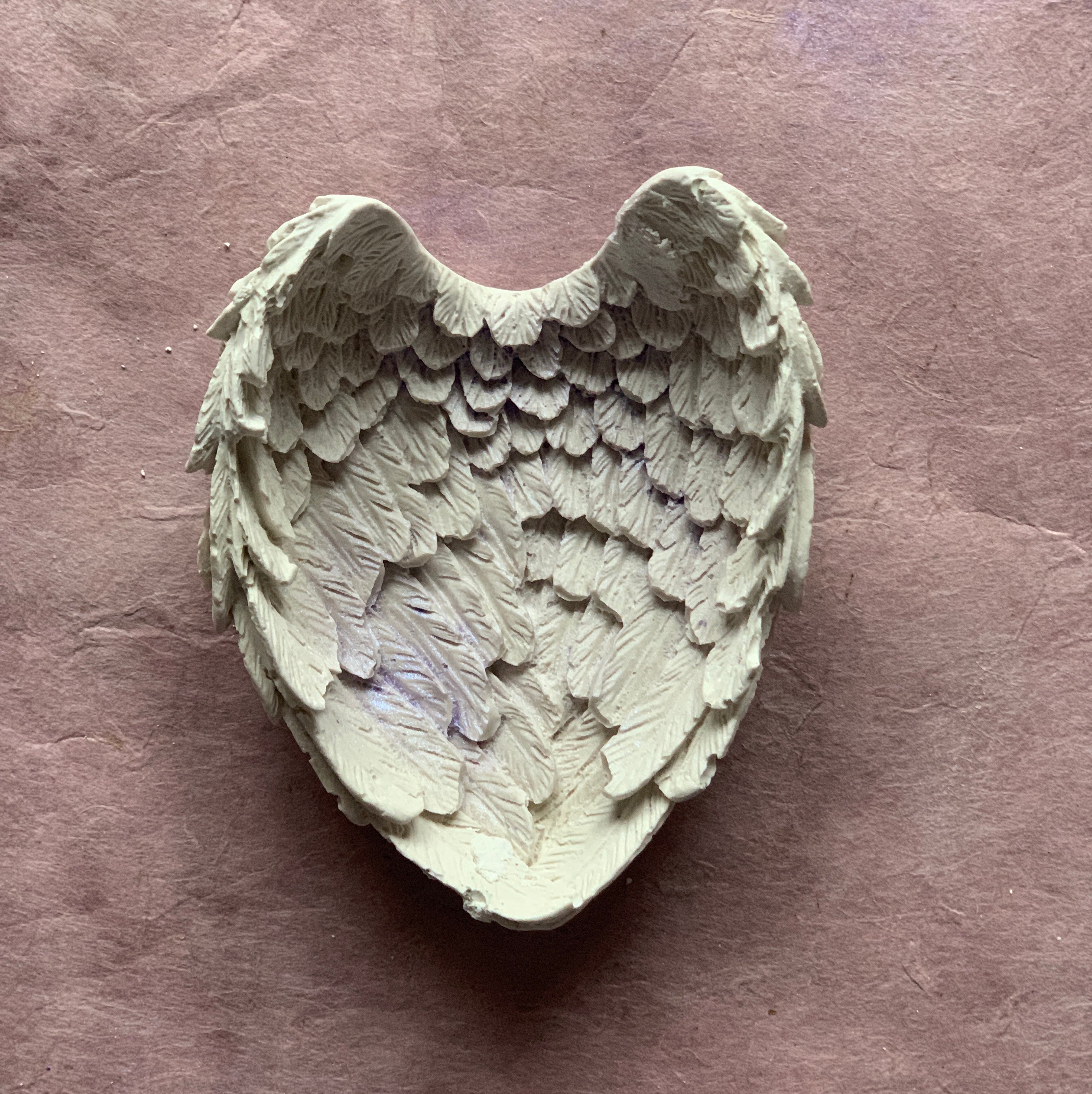 Feathered Wings Plaster Trinket/Soap Dish