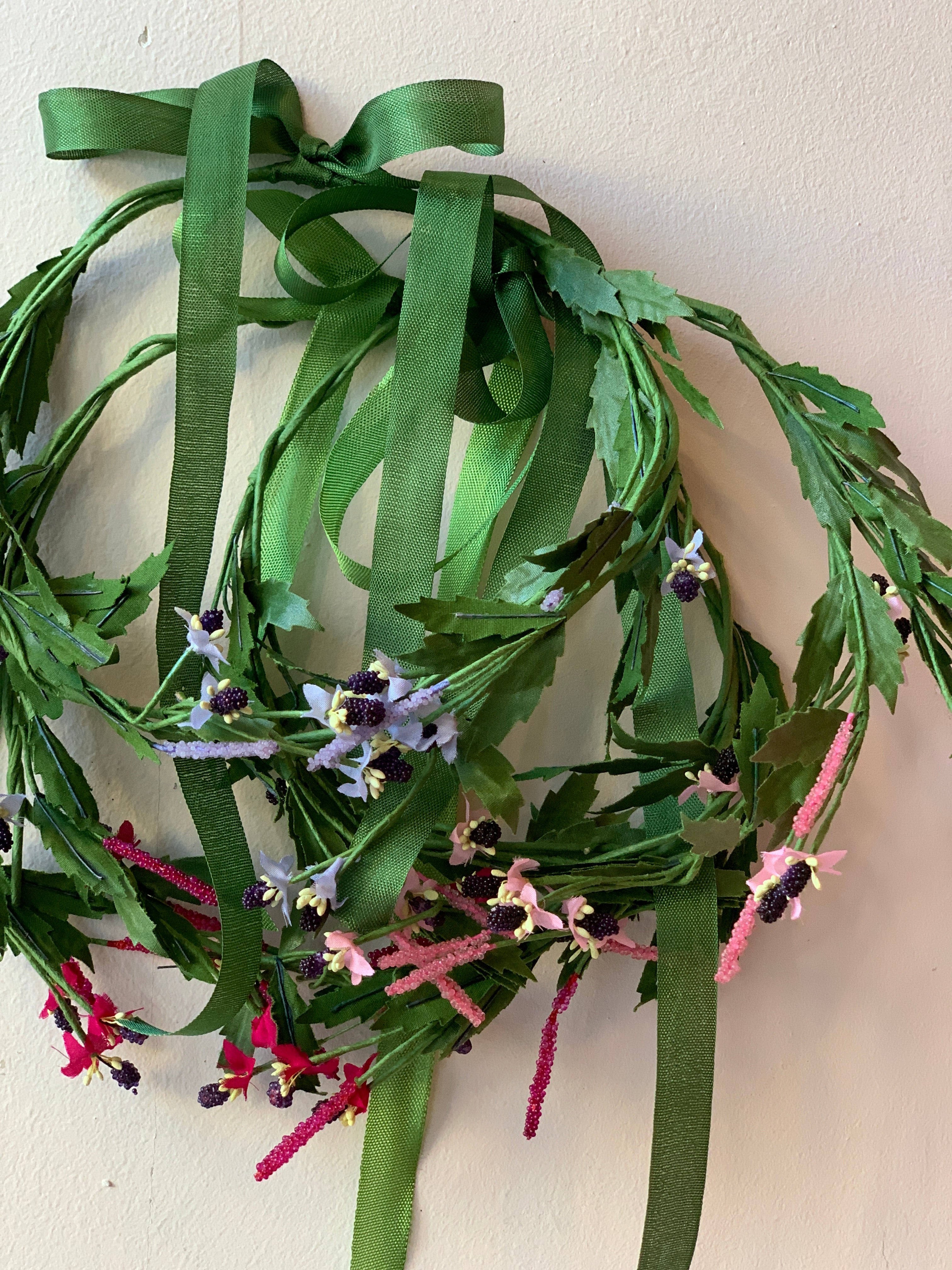 Vintage Sugared Berry Wreaths/Crowns