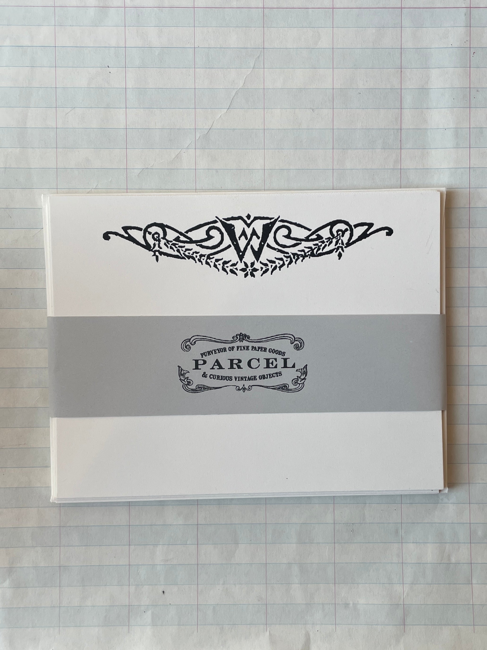 Nouveau Monogram Notecards