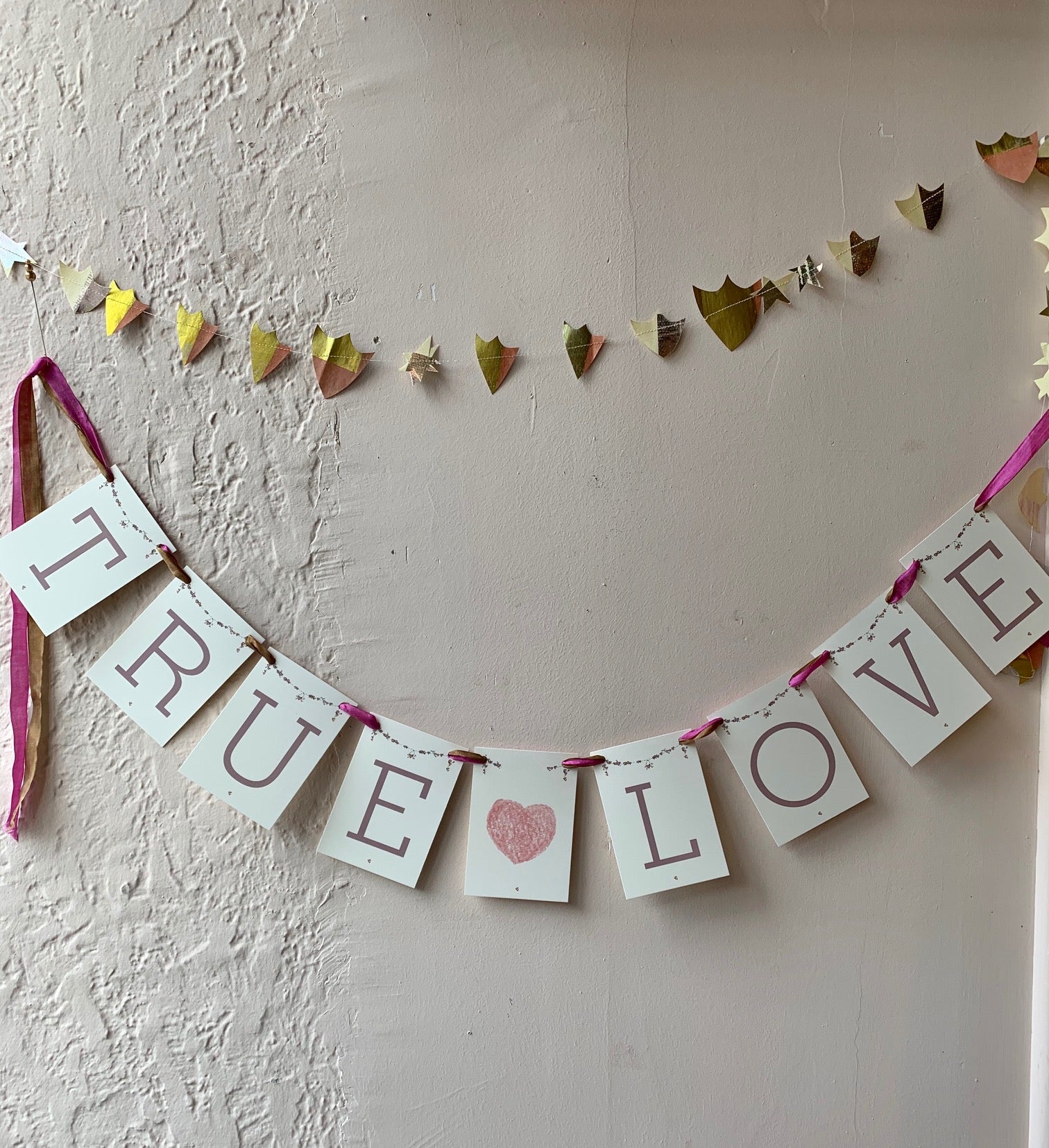 True Love Handmade Banner - PARCEL
