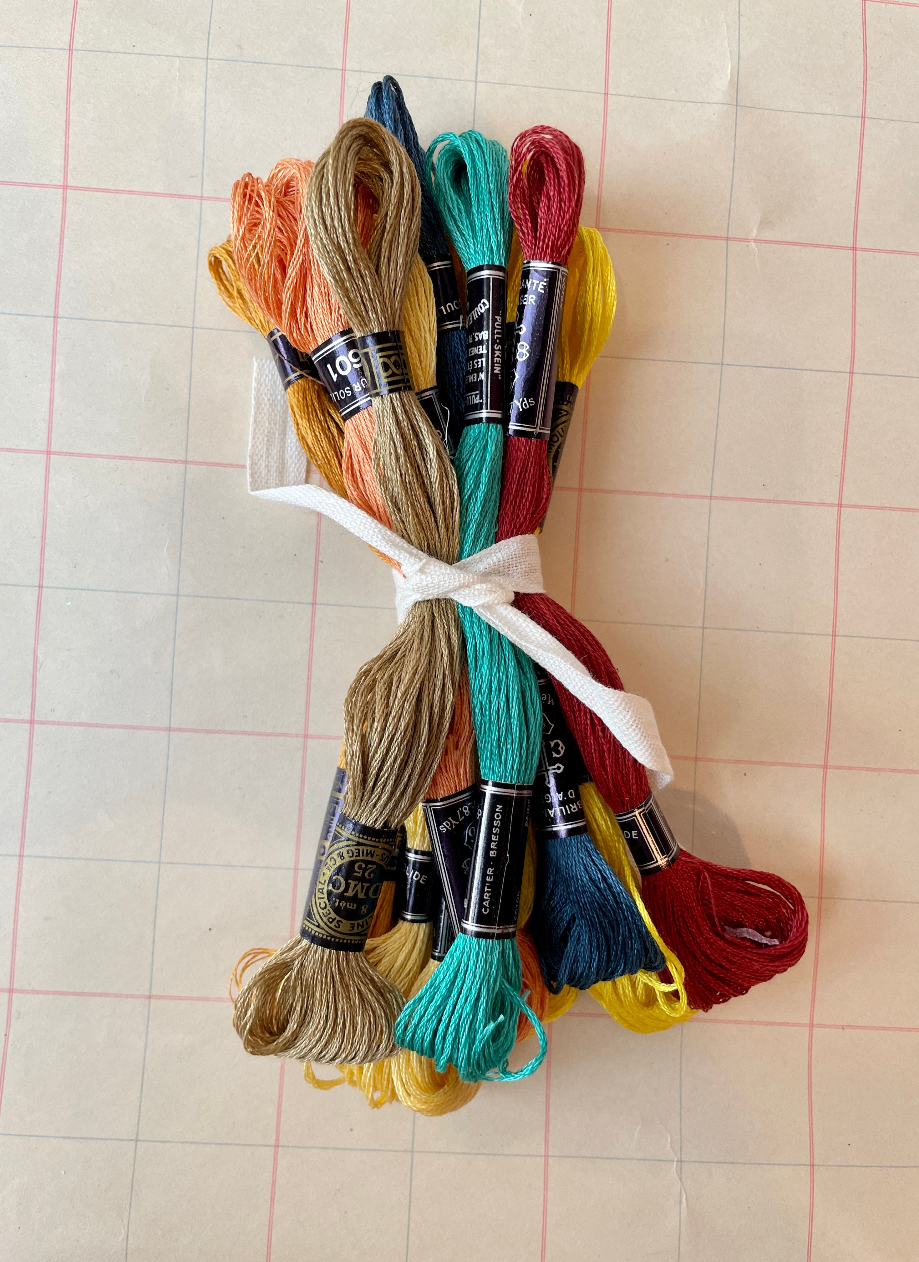 Vintage French Embroidery Floss