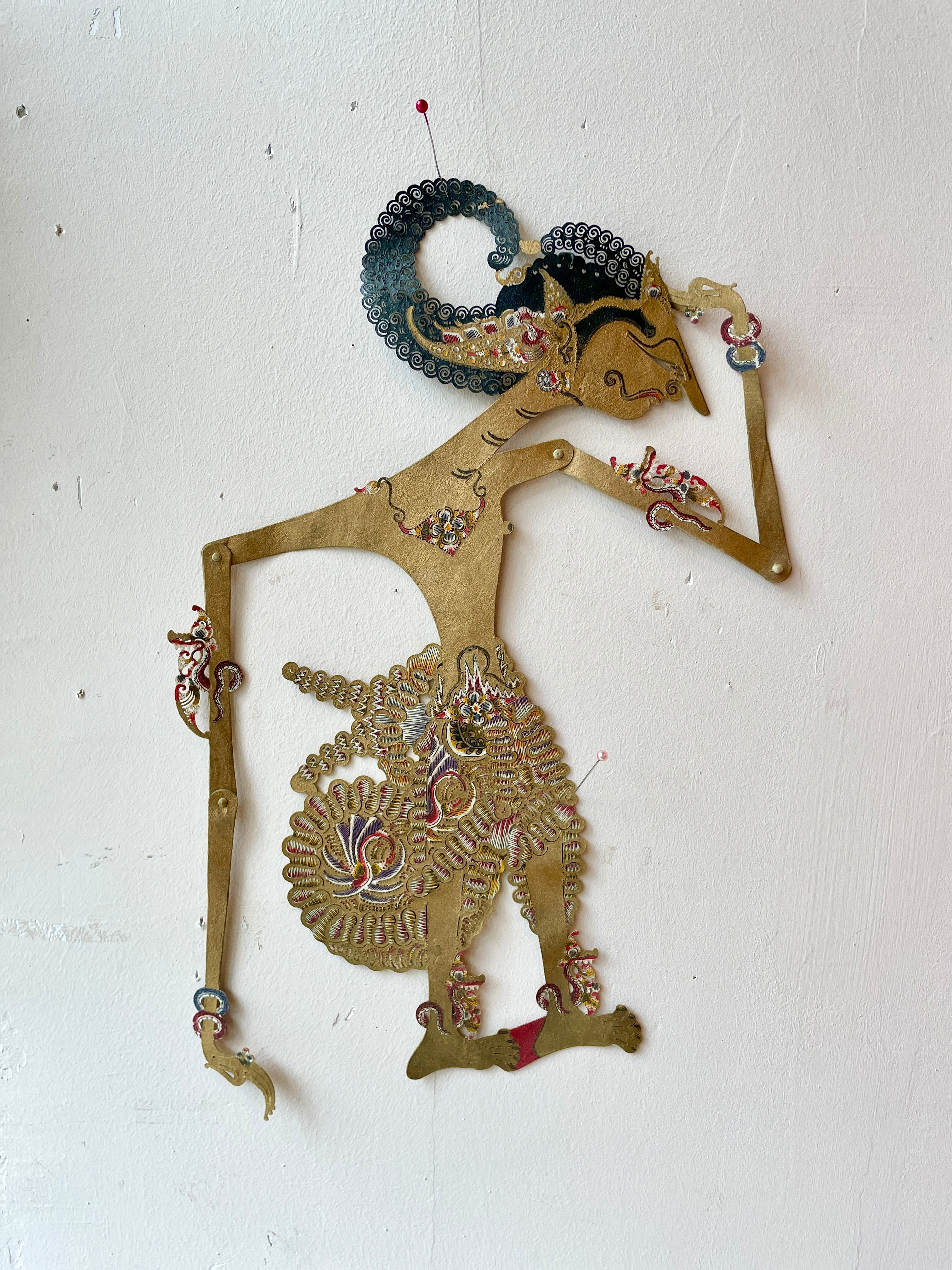 Vintage Balinese Shadow Puppets
