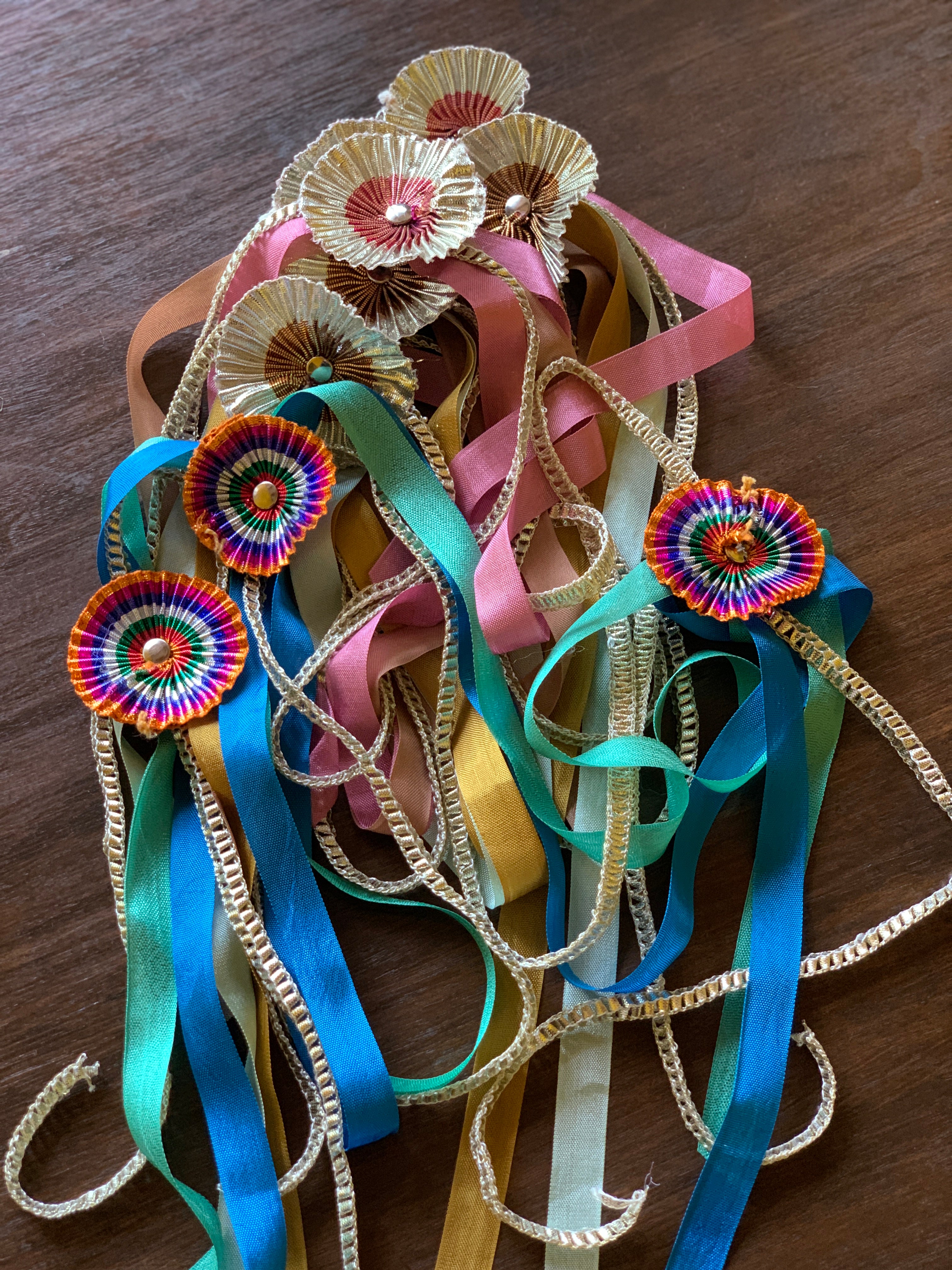 Ribbon Rosette Garlands