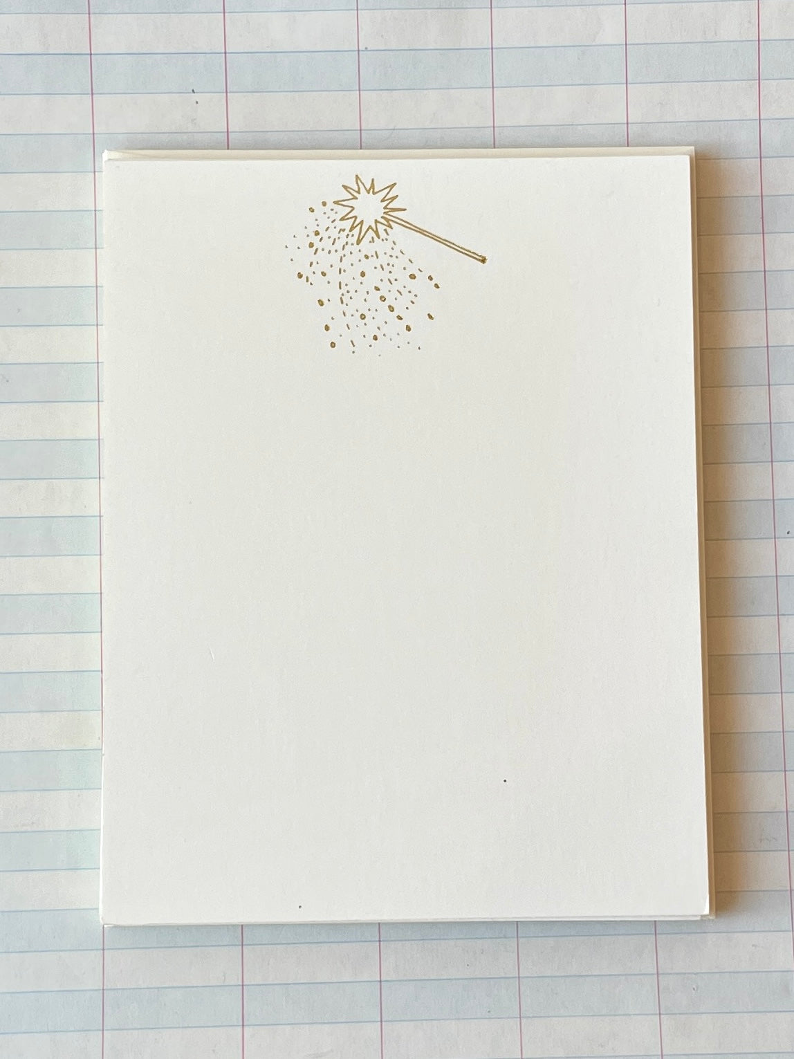 Magic Wand Foil-pressed Notecards