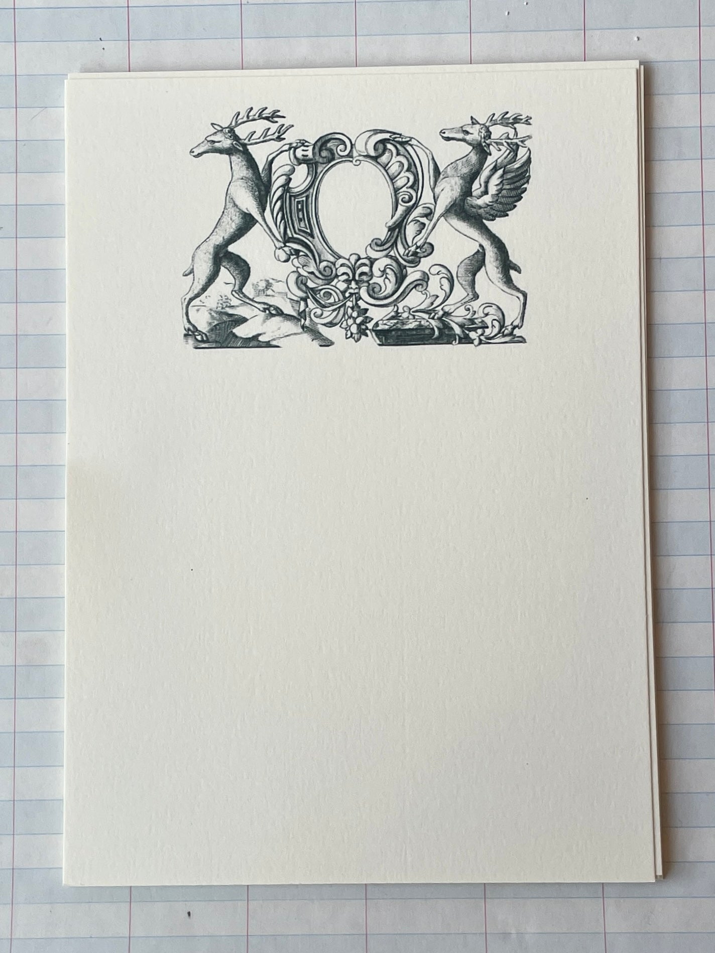 Regal Crests Printed Stationery