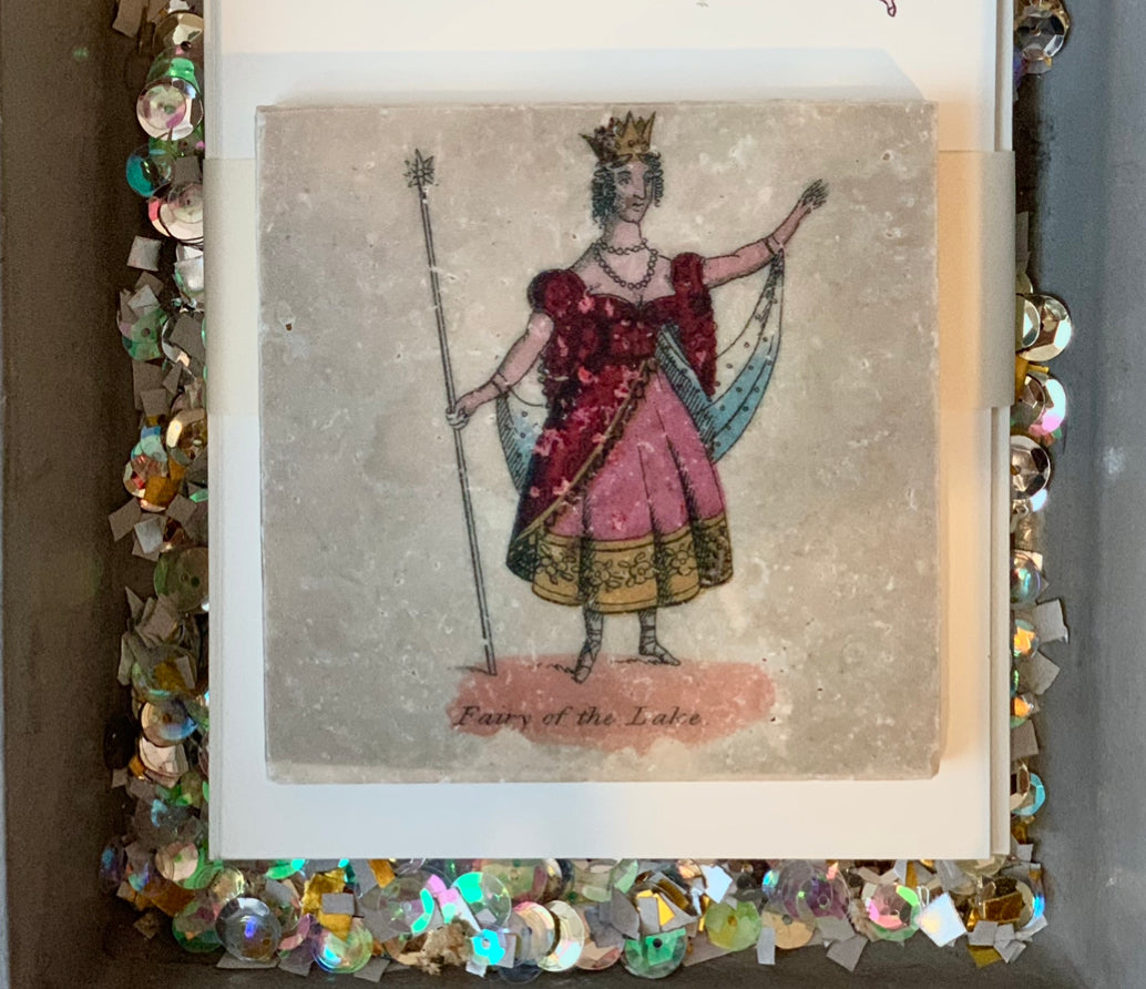 Fairy of the Lake Decorative Tile