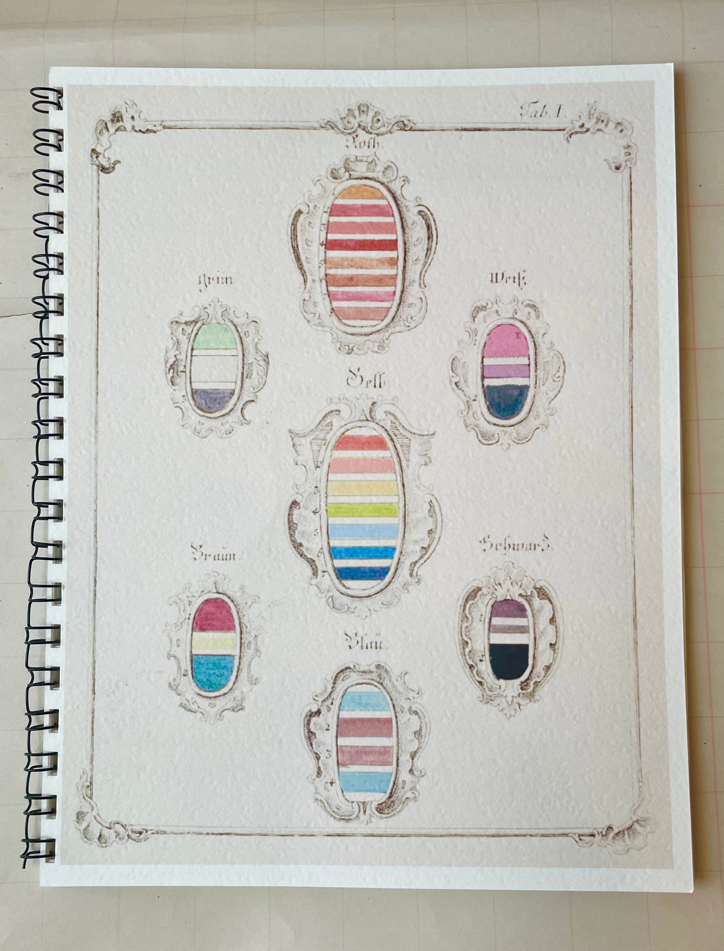 Color Spectrum Notebook