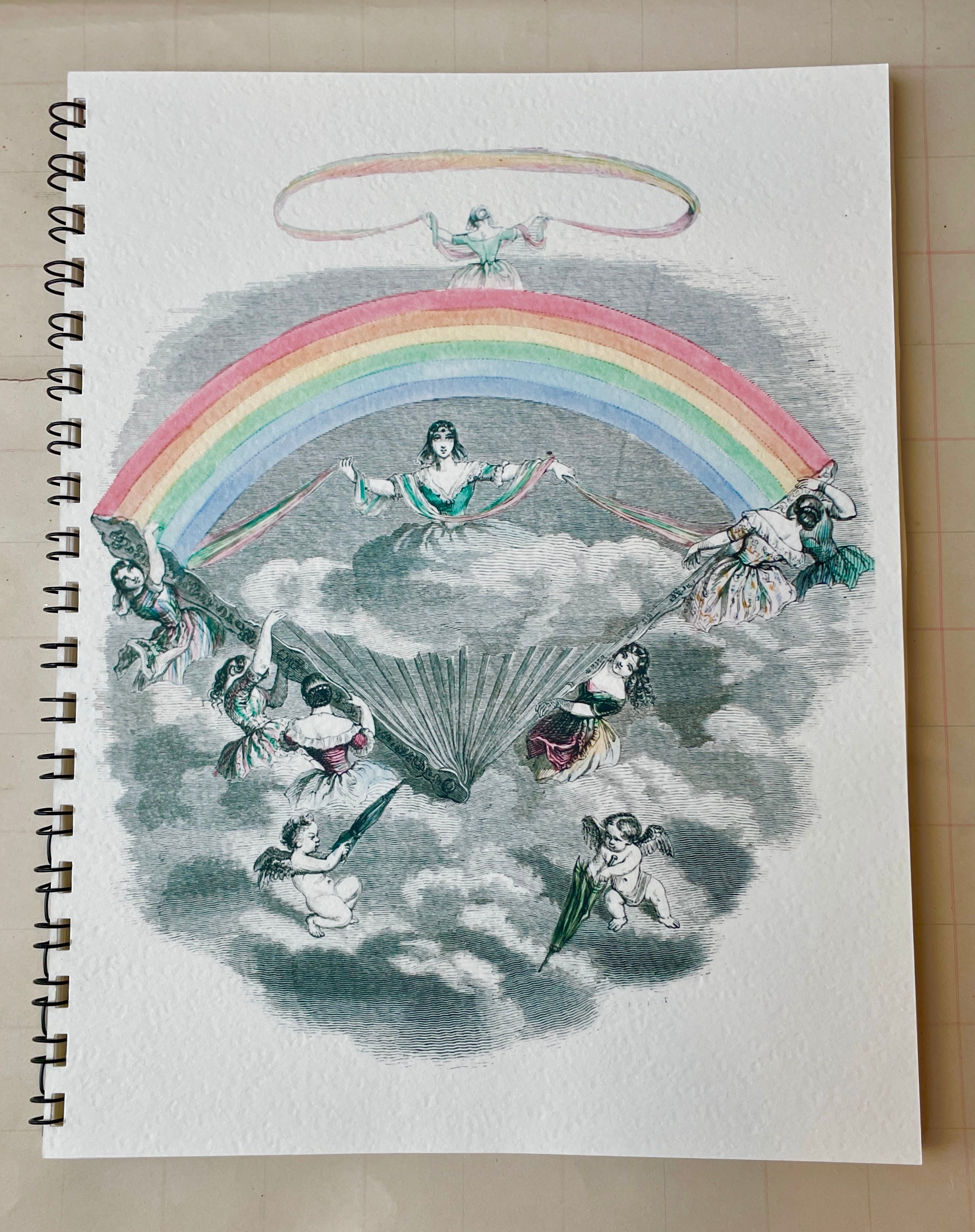 Ethereal Rainbow Notebook