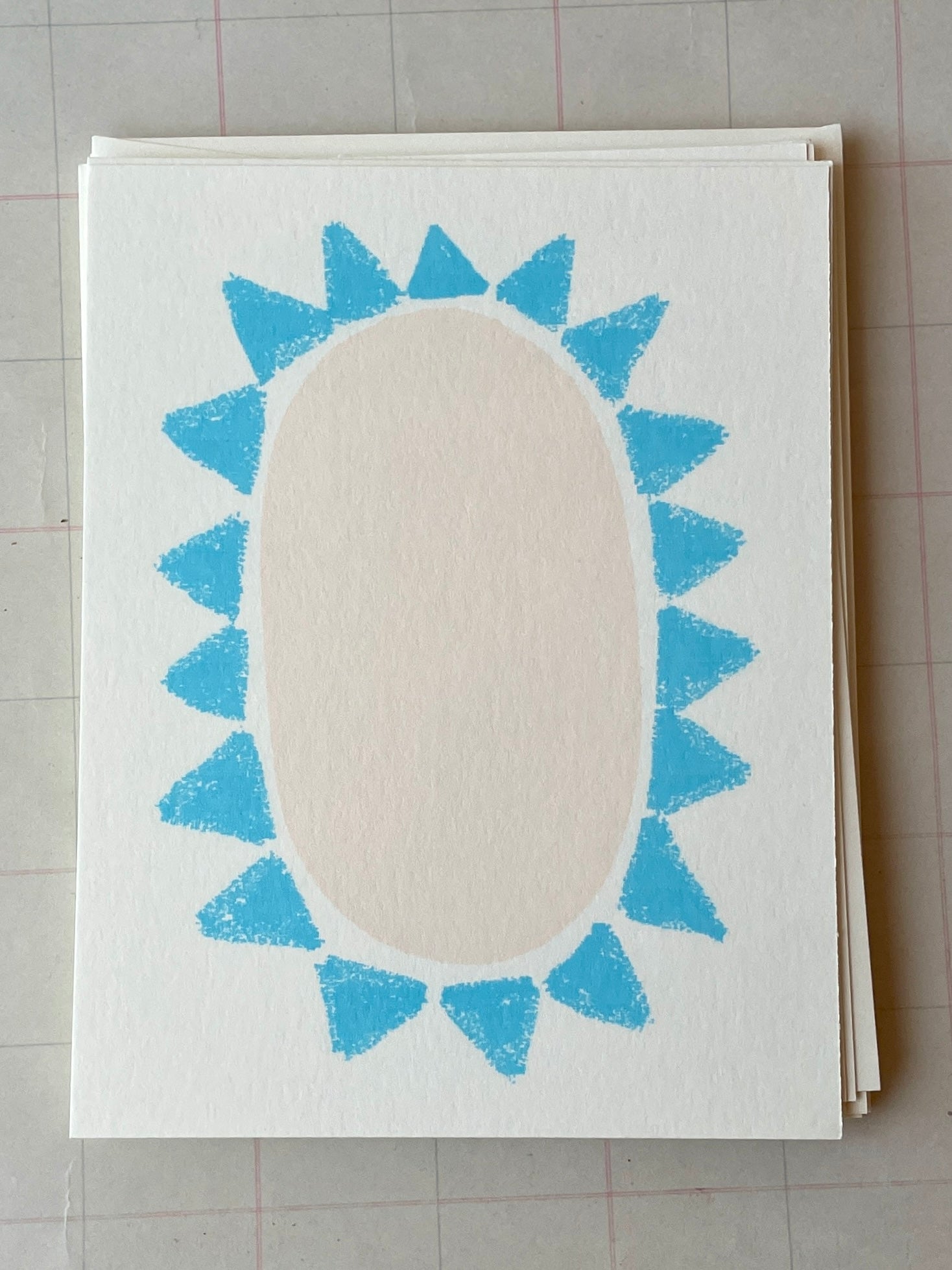 Sun's Rays Notecards