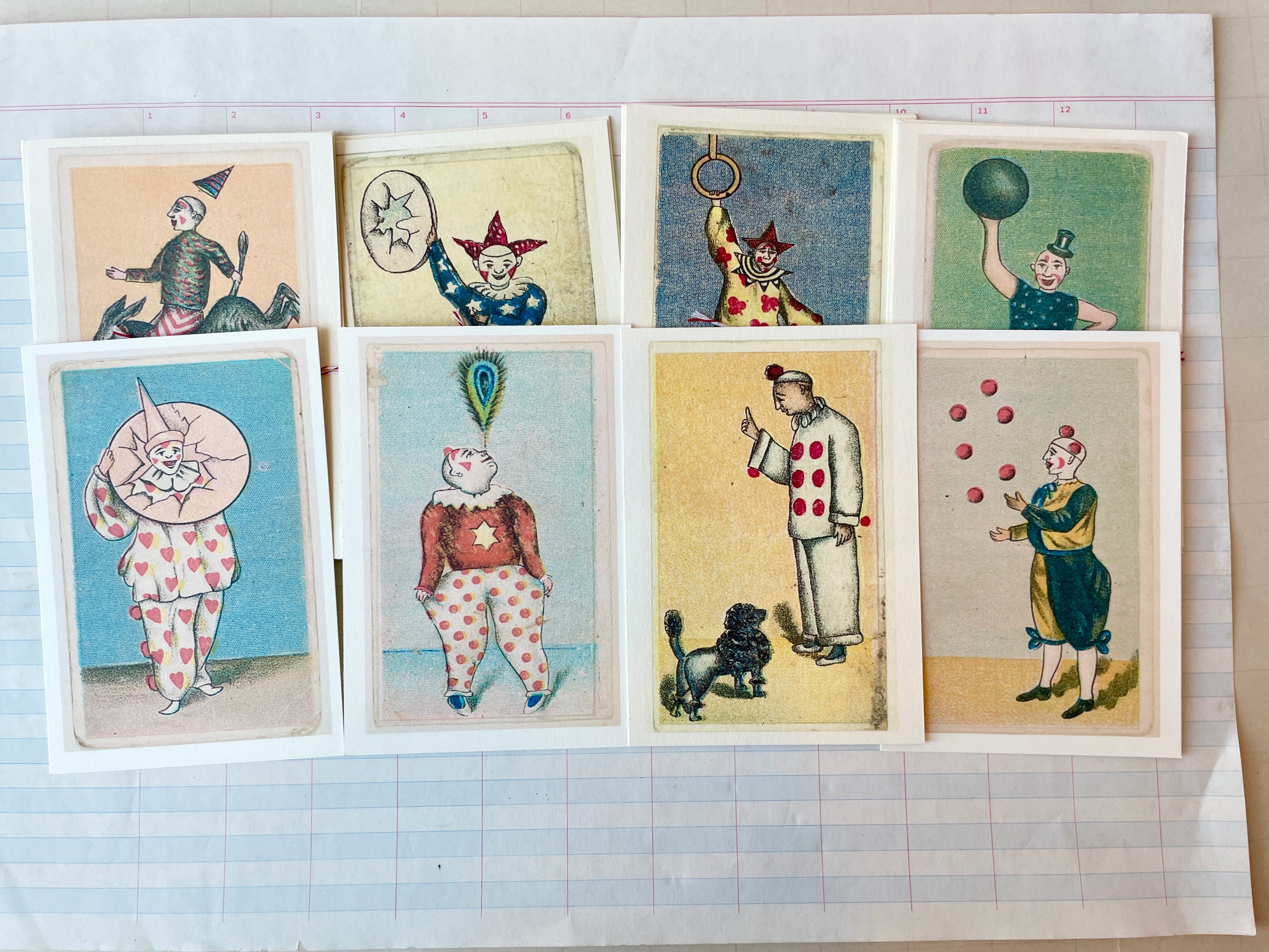 Happy Clown Card Set