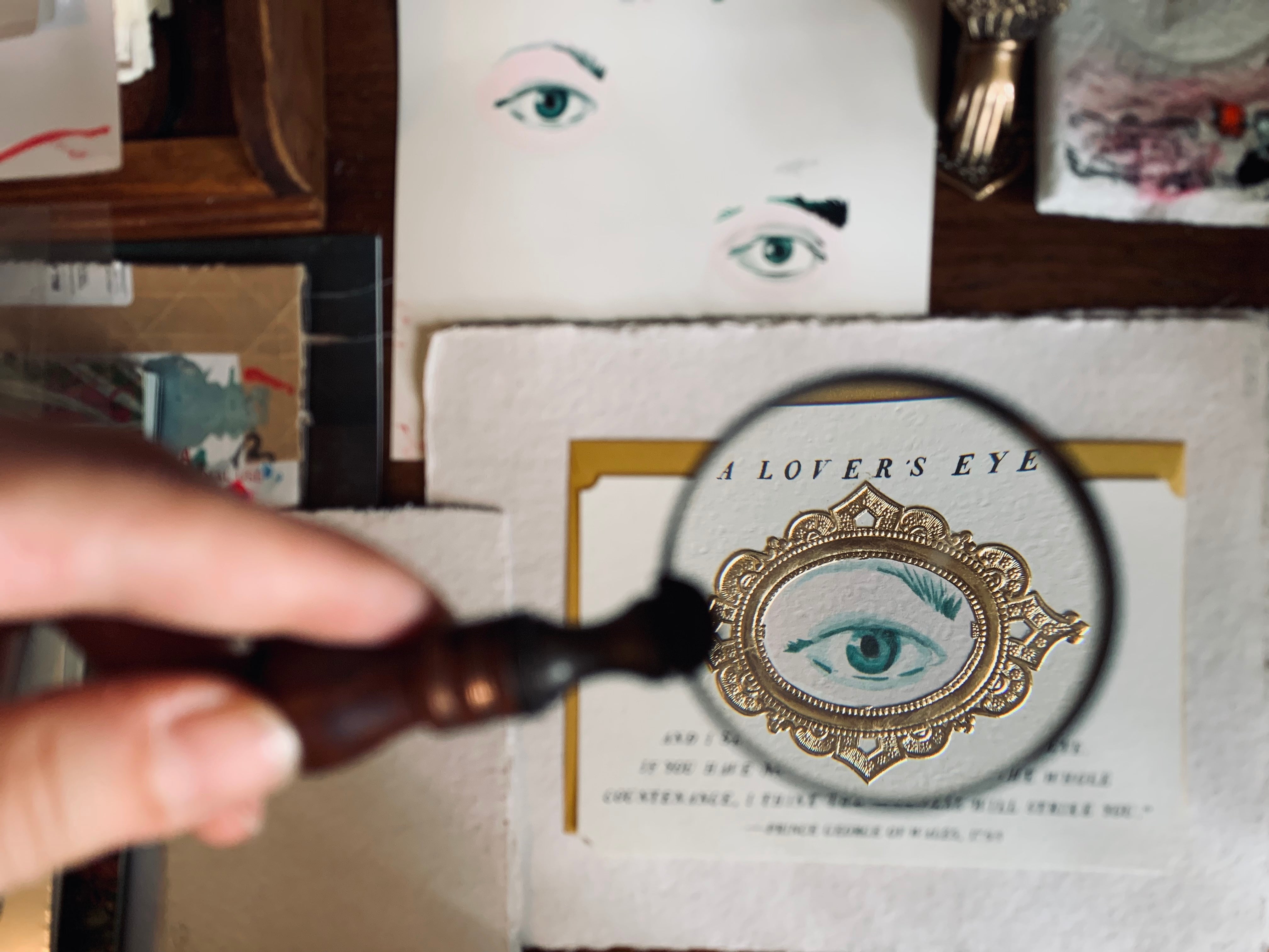'A Lover's Eye' Frameable Art Card - PARCEL
