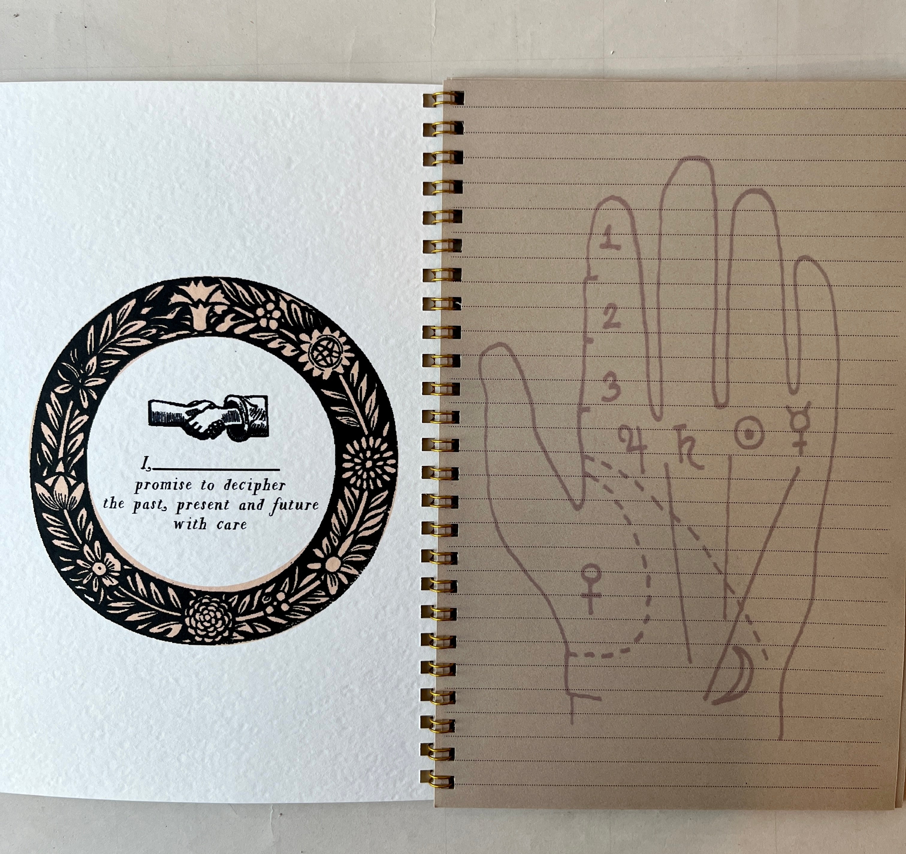 Palmistry Notebook