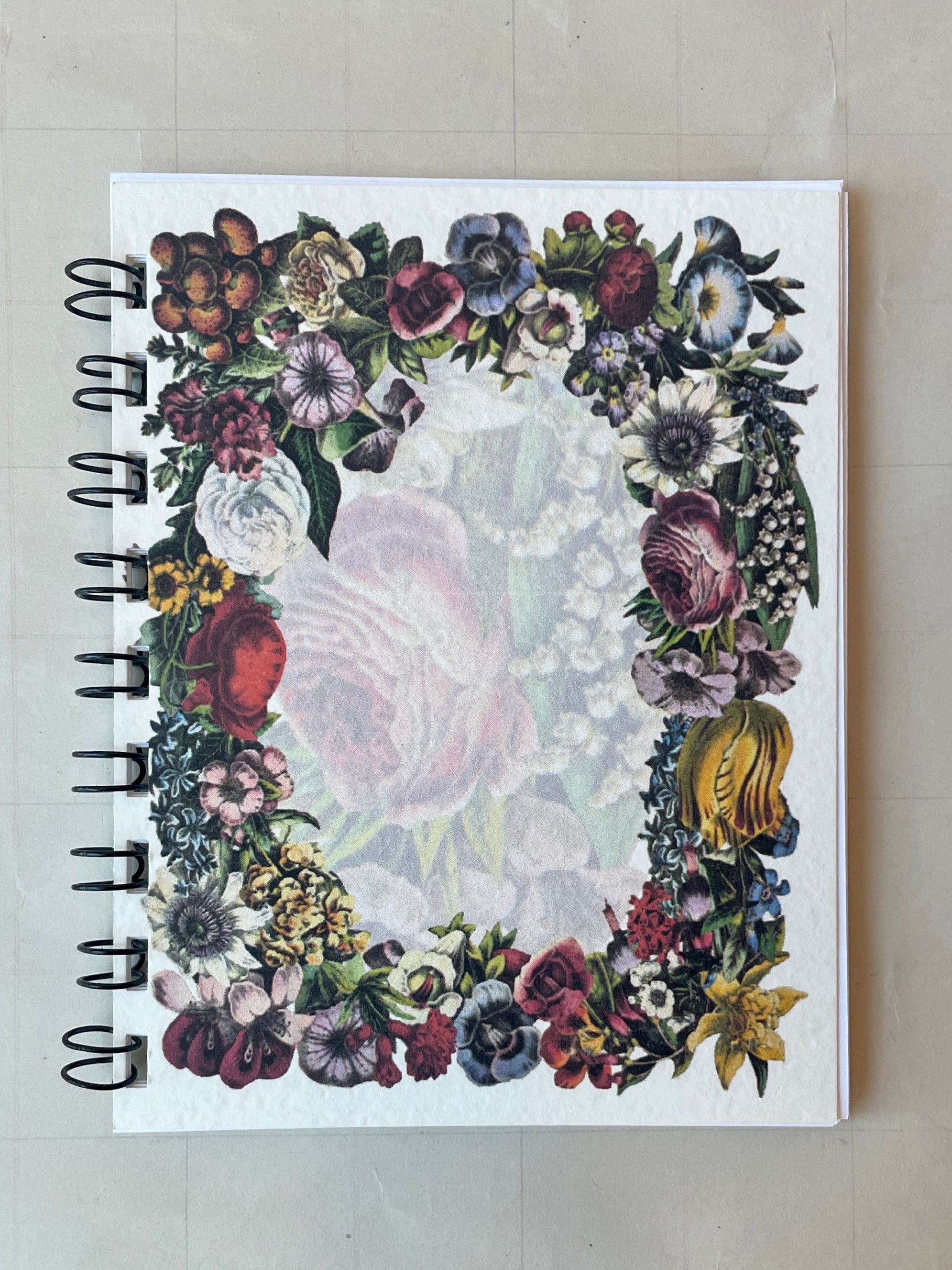 Floral Frame Notebook