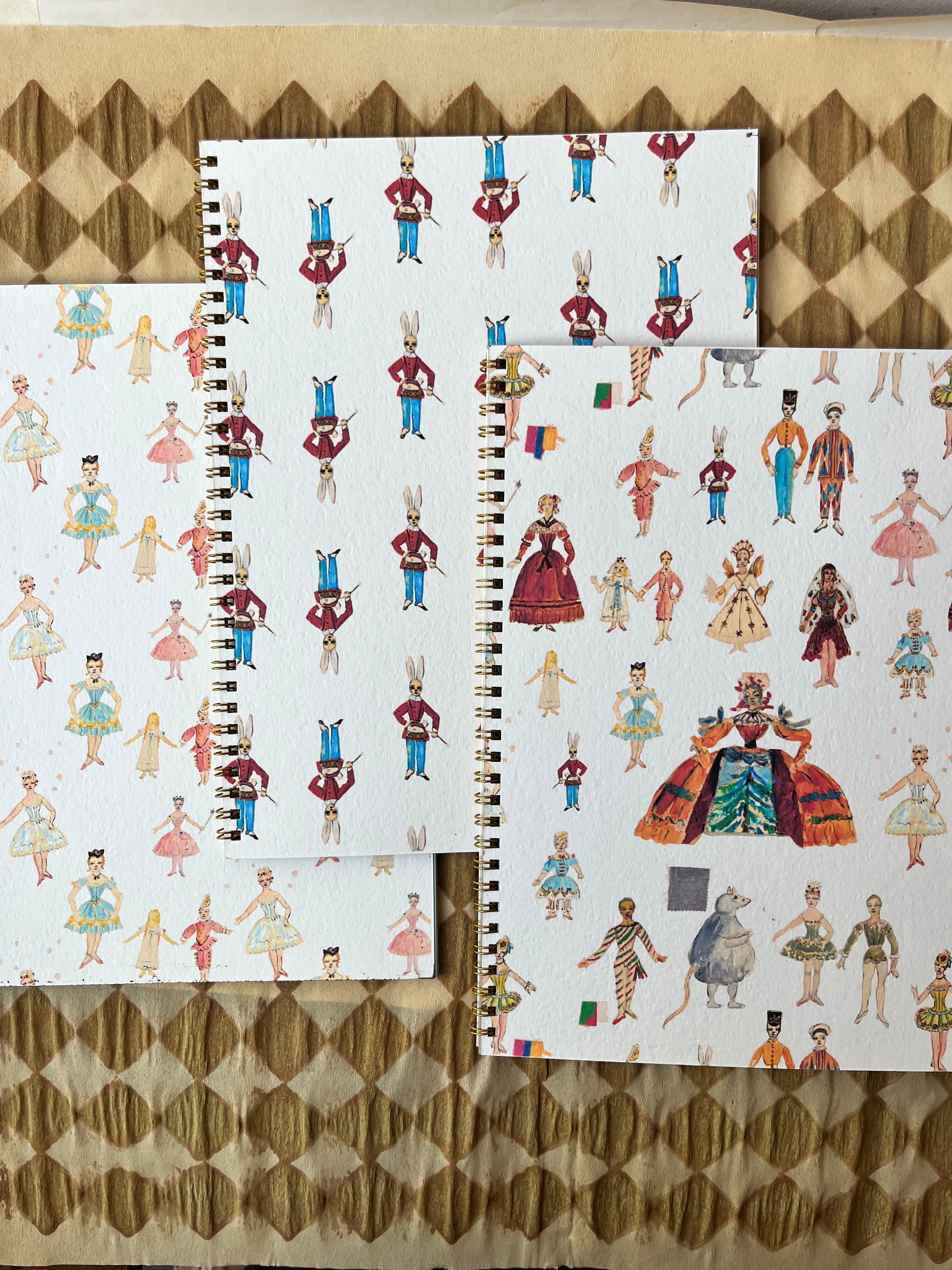 Nutcracker Characters Notebooks