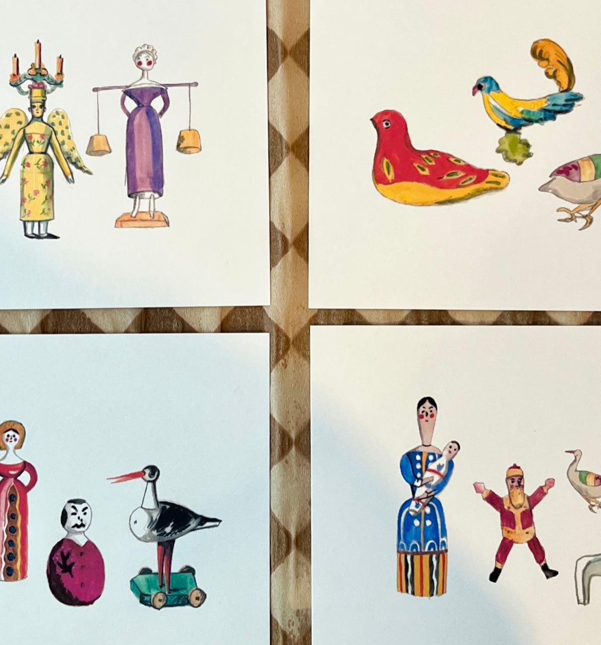 Nutcracker Toys Postcards