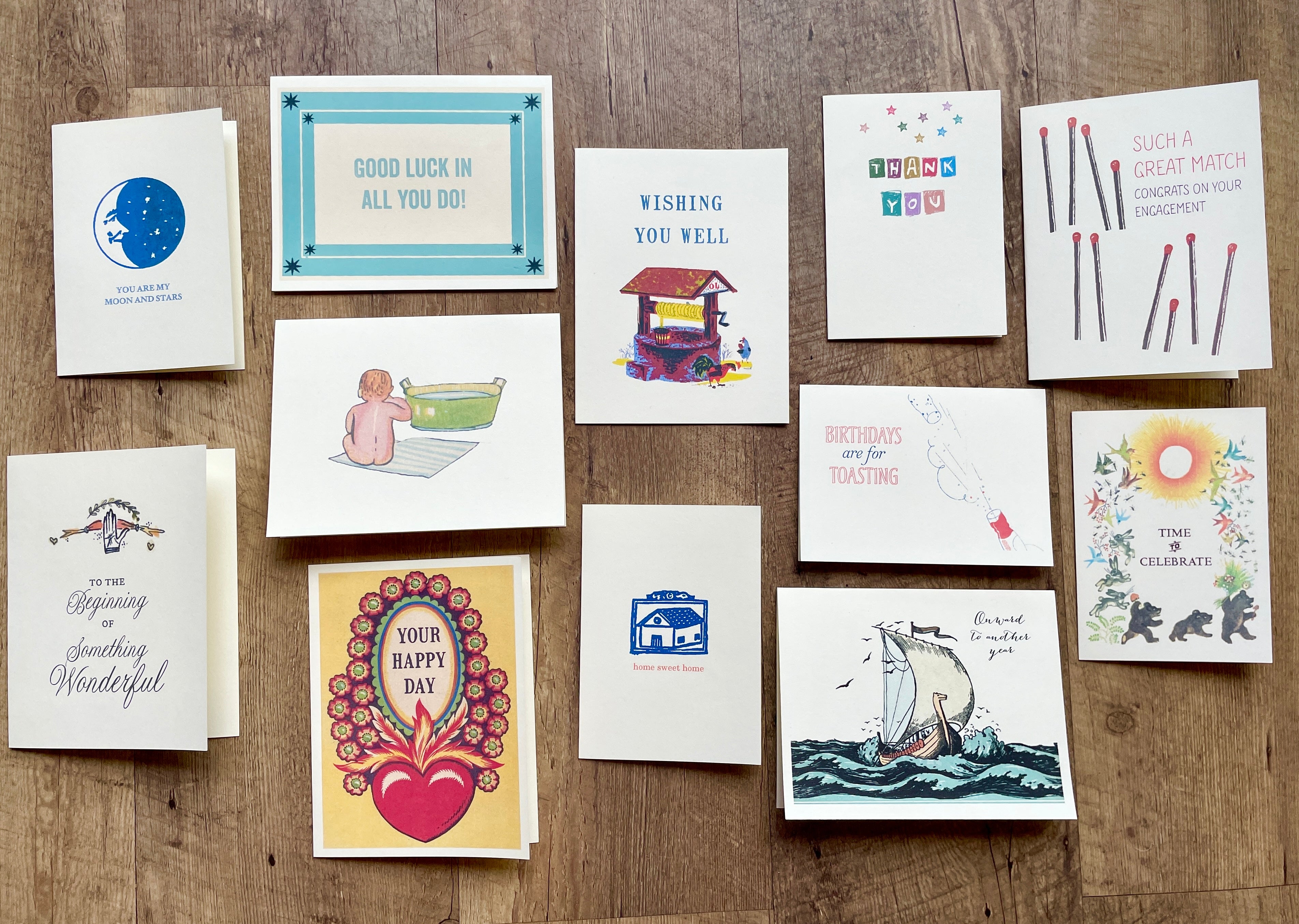 Parcel 'Best of' Greeting Cards