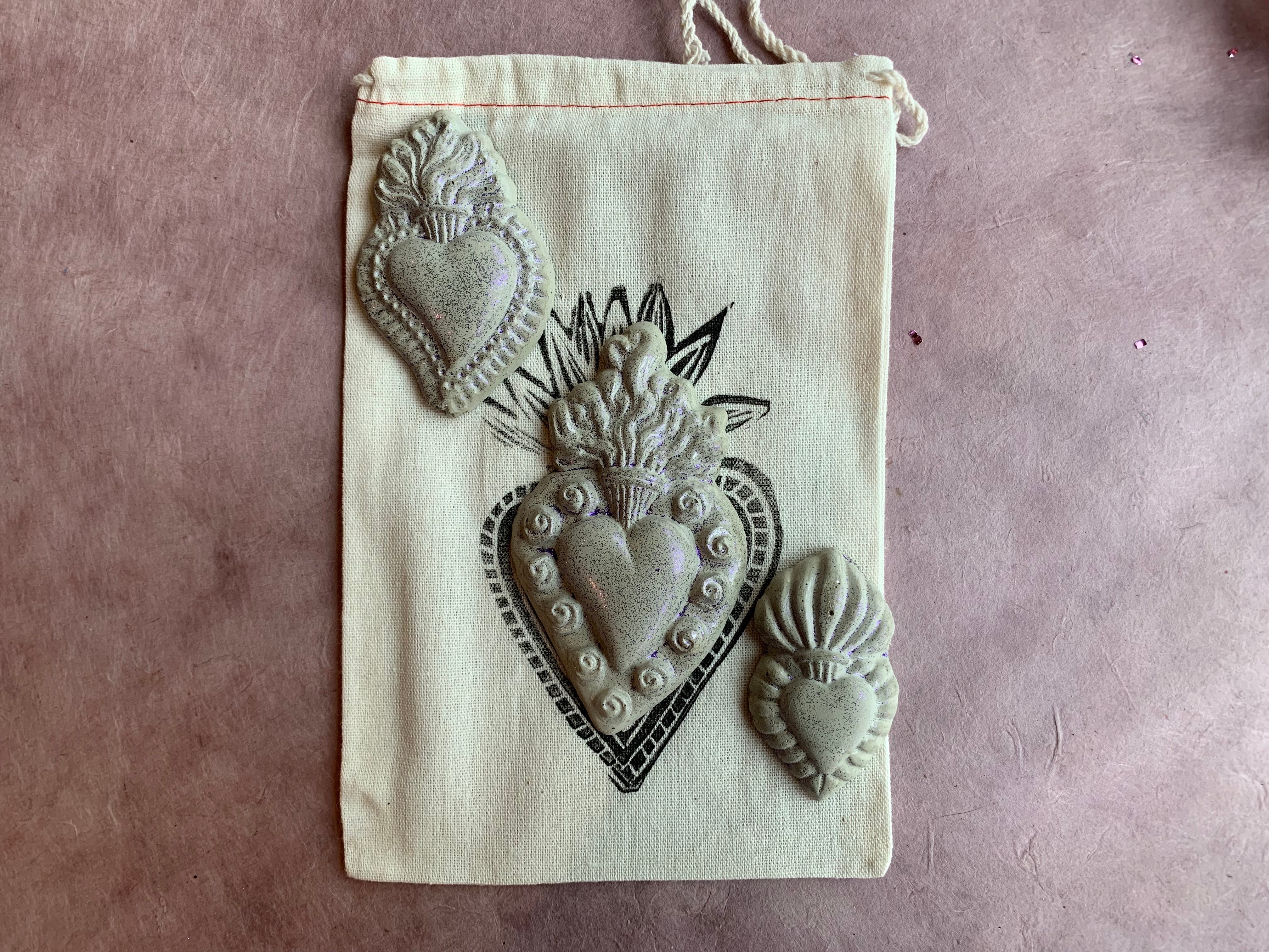 Concrete Sacred Heart Assortment (Made to Order) - PARCEL