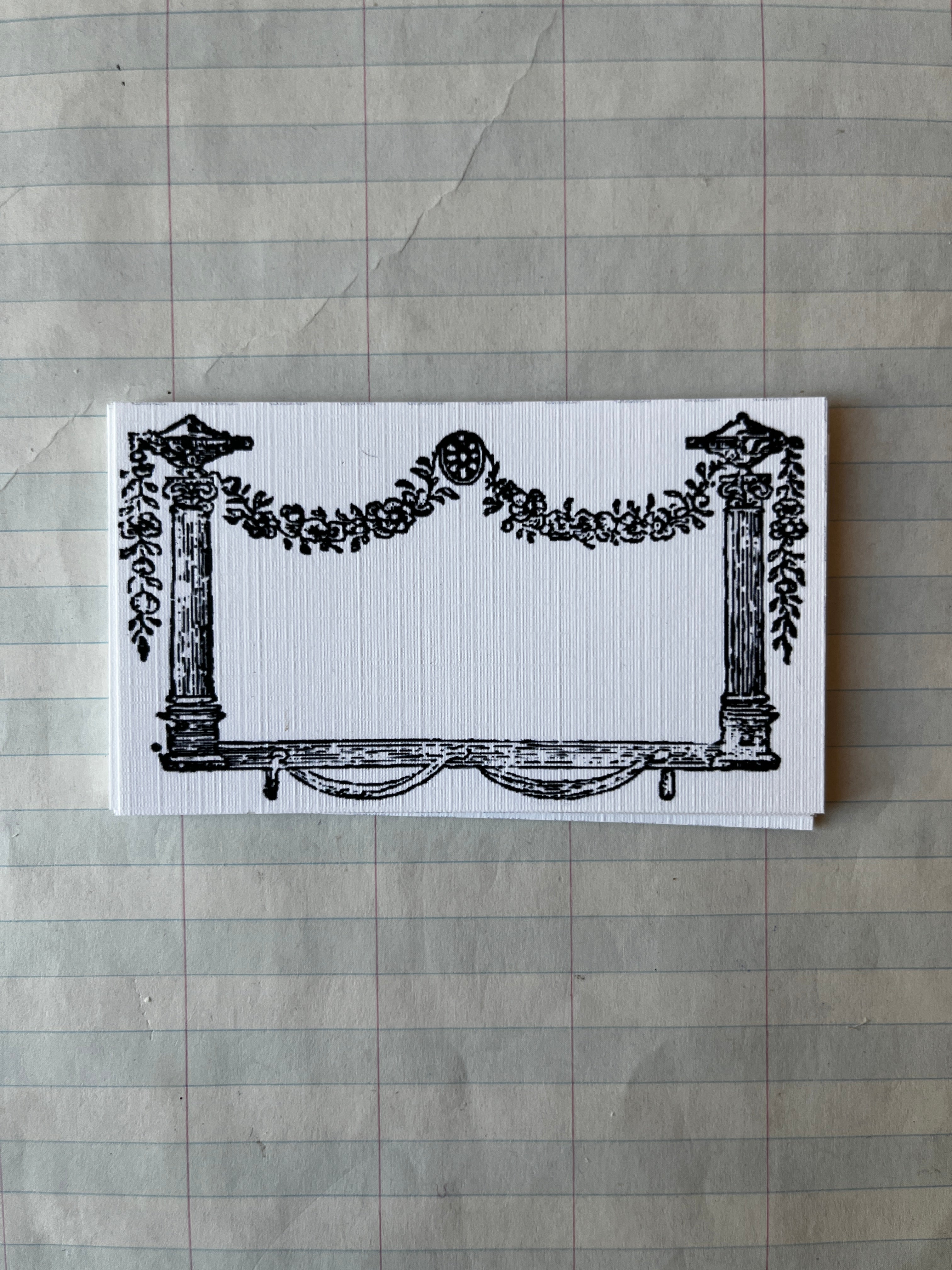 Antique Inspired Book Plates