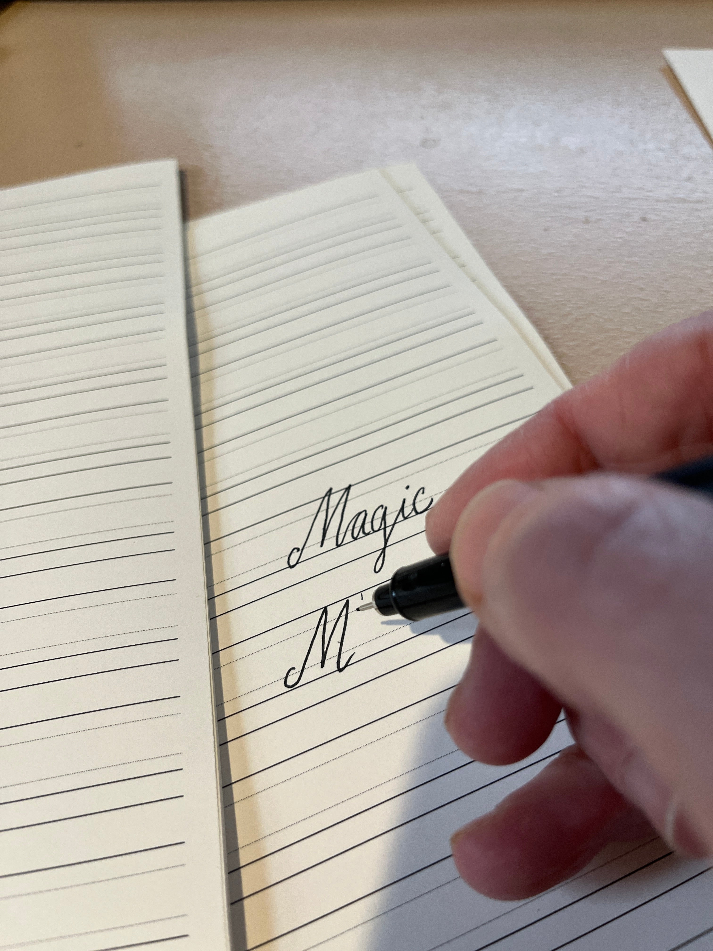 Calligraphy Exercise Notebook