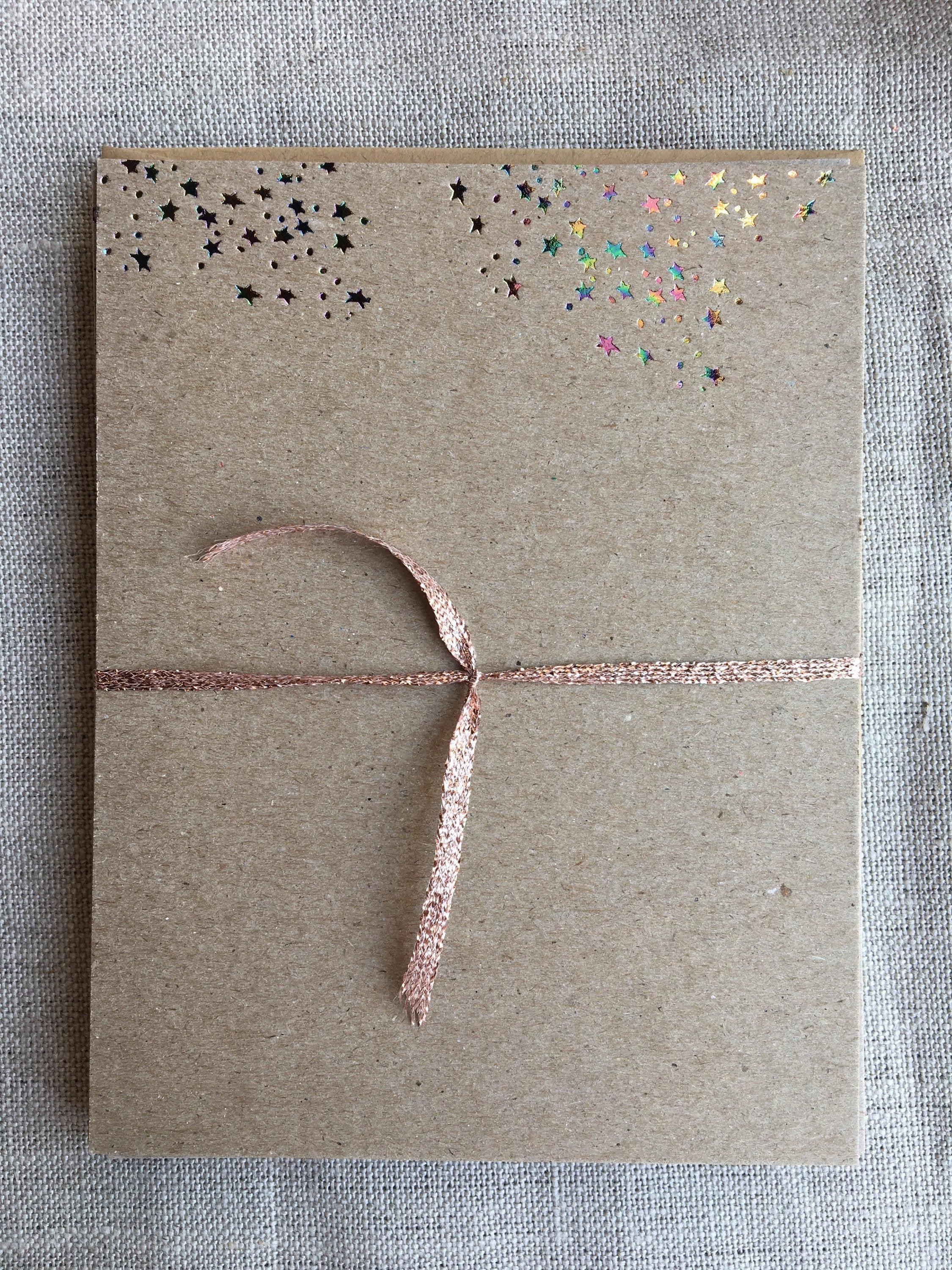 Smattering of Stars Foil Pressed Notecards - PARCEL